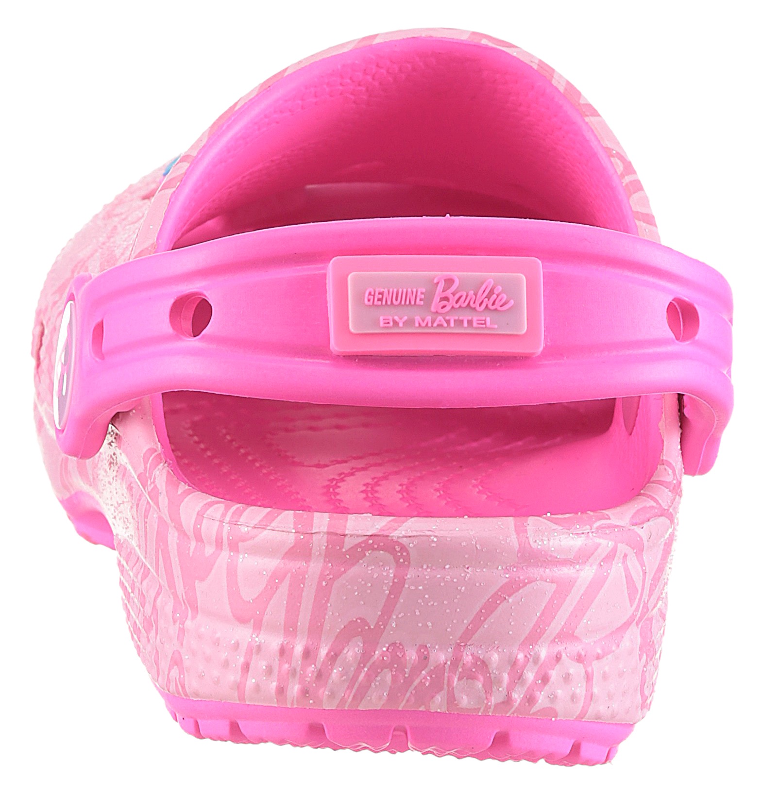 Crocs Clog »Mattel Pink Barbie Cls Clog K«  Barbie Clog, Hausschuh mit Herzchen