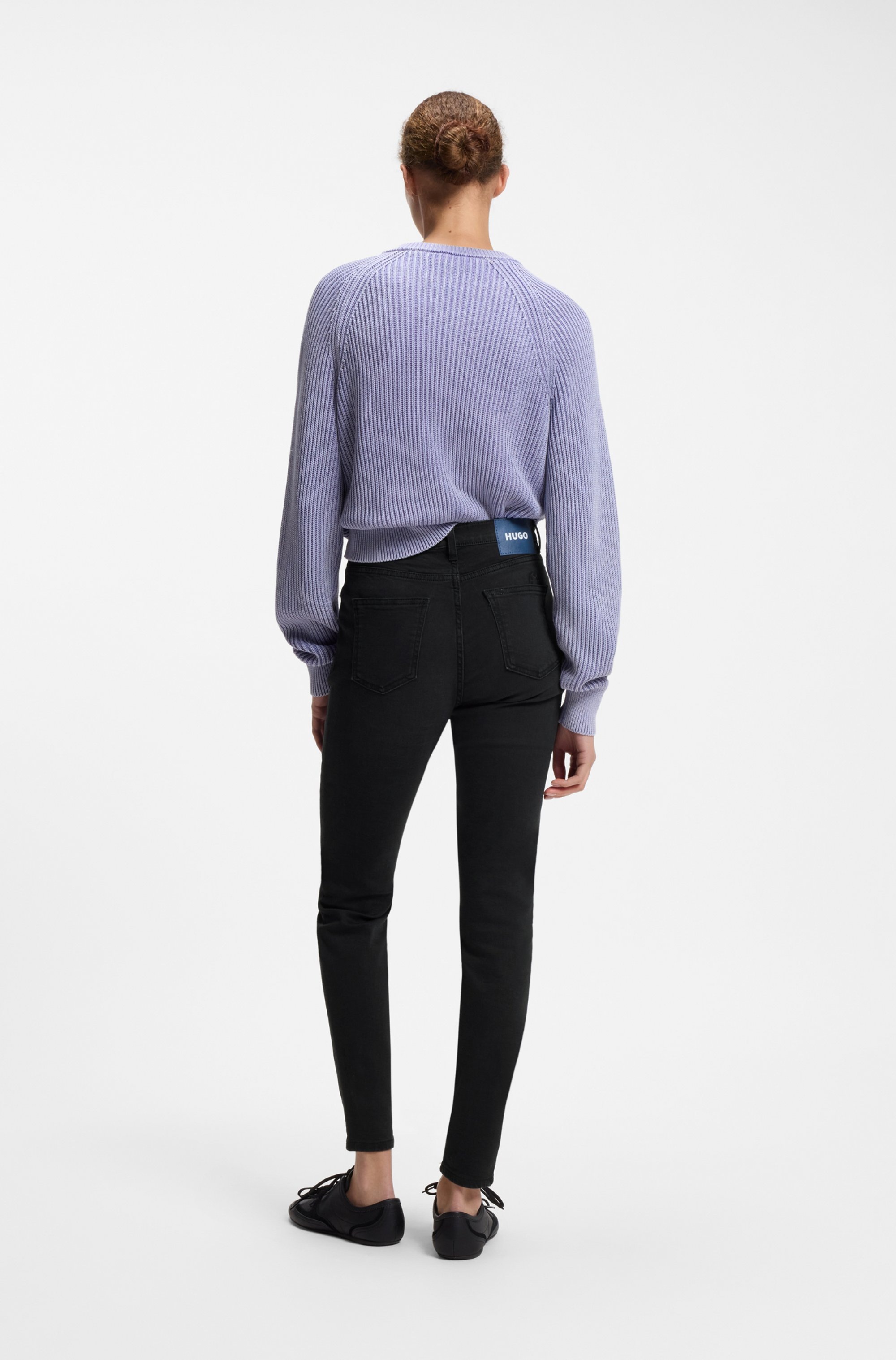 HUGO Blue Skinny-fit-Jeans »Malu« Skinny Fit mit mittlerer Leibhöhe