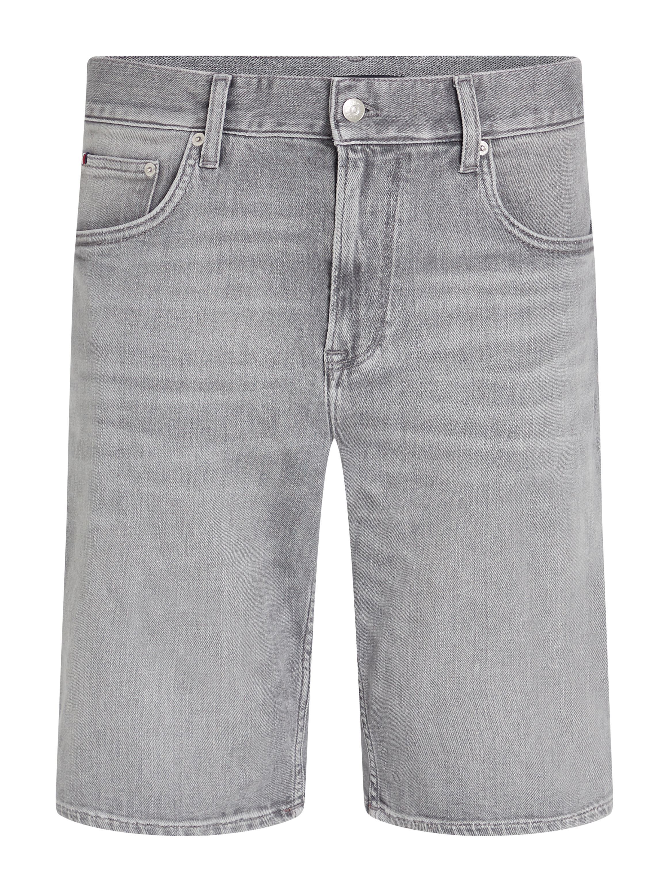 Tommy Hilfiger Shorts »BROOKLYN SHORT MICE GREY«, Mit Gürtelschlaufen
