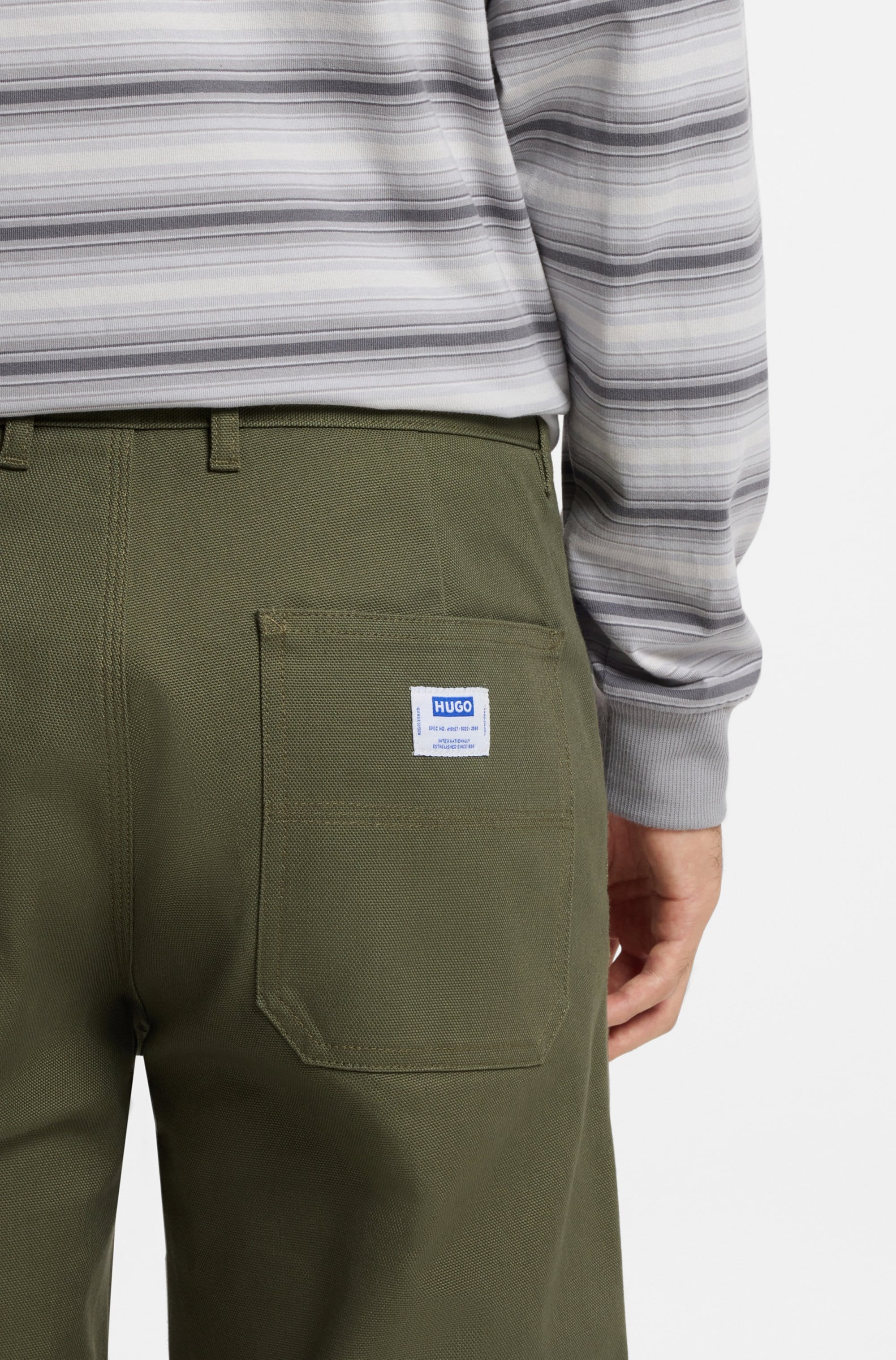 HUGO Chinohose »Zarik«  regular fit mit schmalem Bein