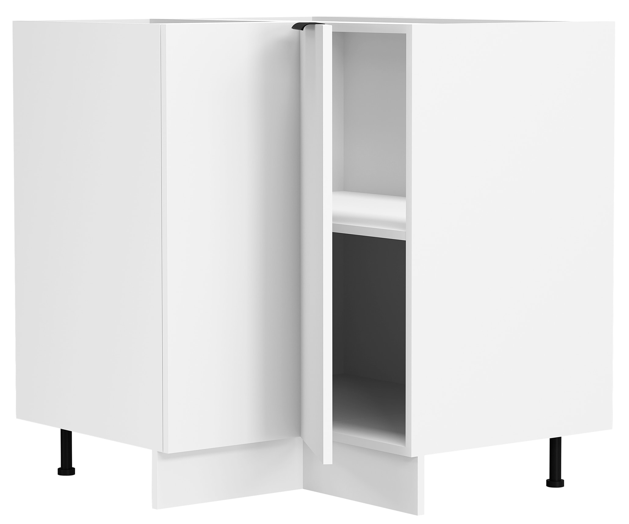 VCM Unterschrank »VCM Eckschrank | Maße ca. H. 82 x B. 76 x T. 76 cm | Küchenschrank | Küchenunterschrank | Unterschrank | Küchenmöbel - Fasola«, (1 St.)