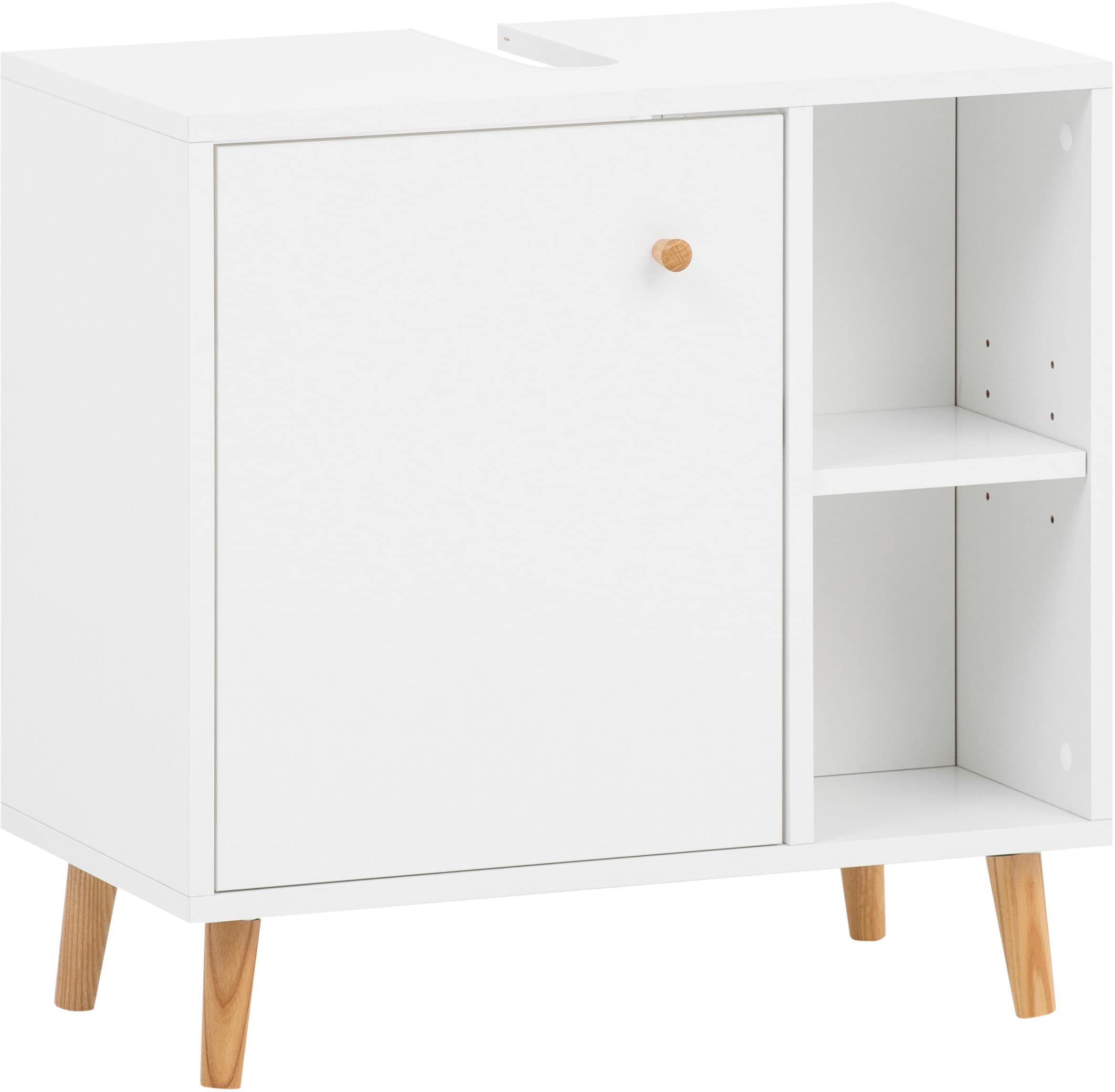 Tchibo - Waschbeckenunterschrank »Bjarne« - 60x33x59,5cm - braun -