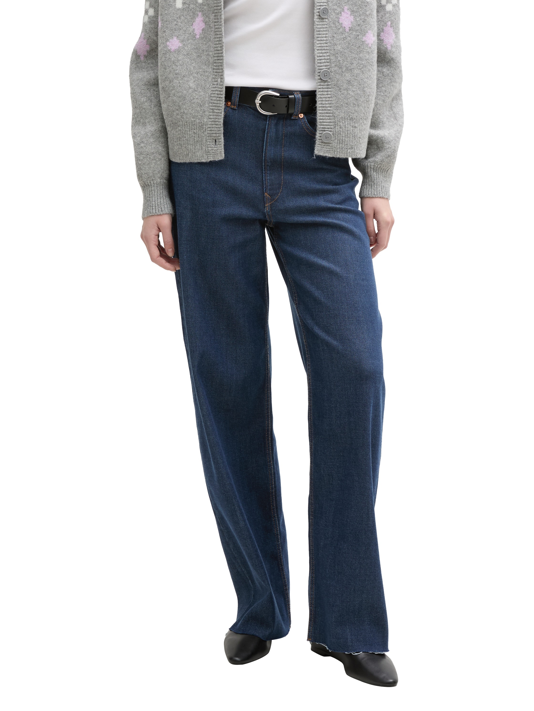 TOM TAILOR Denim Weite Jeans, mit Stretch