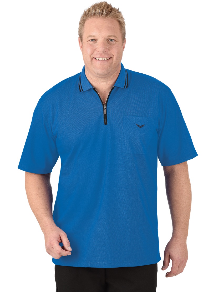 Trigema Poloshirt »TRIGEMA Poloshirt mit Reißverschluss«, (1 tlg.)