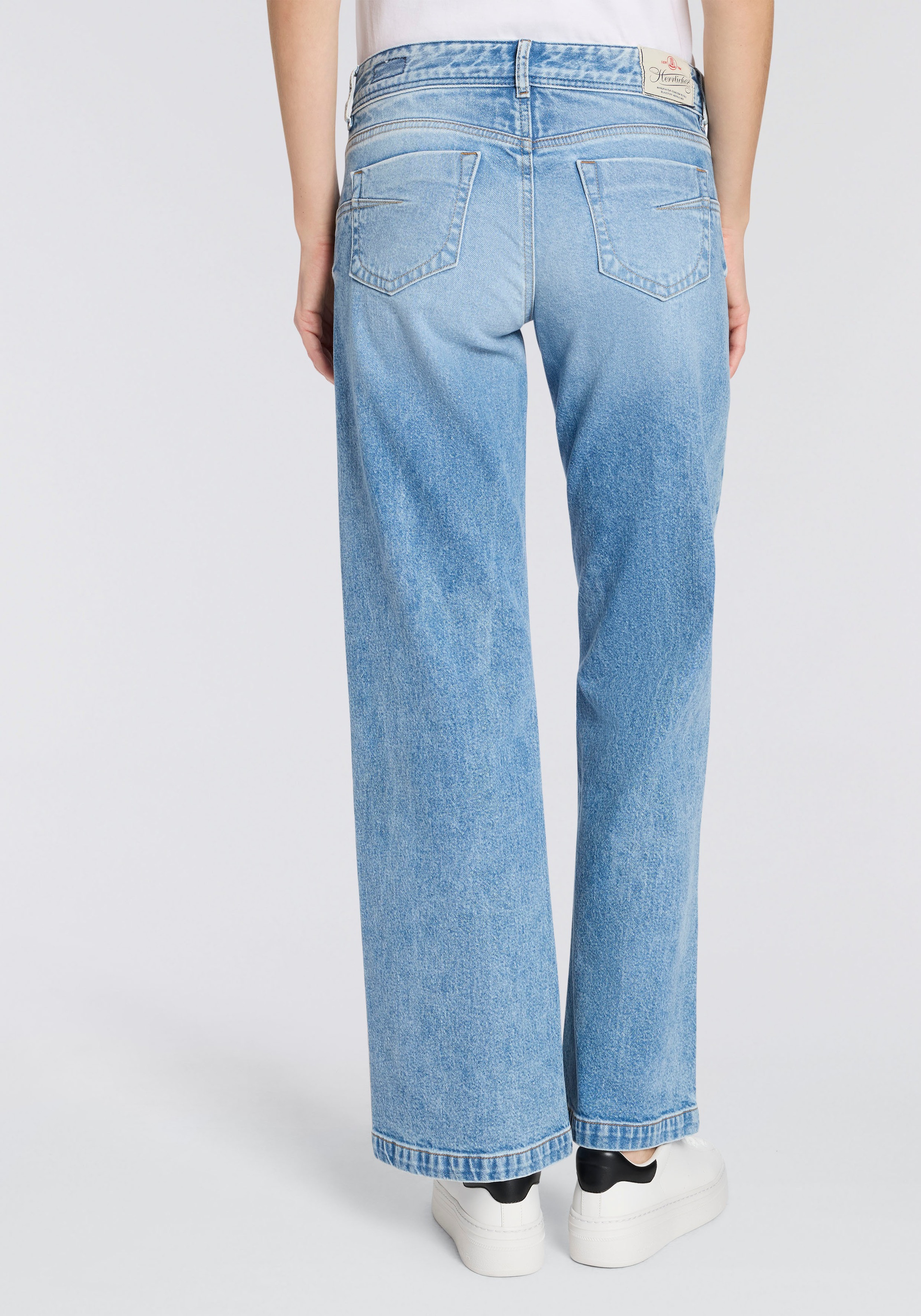 Herrlicher 5-Pocket-Jeans »Edna Denim« Flared Fit mit mittlerer Leibhöhe