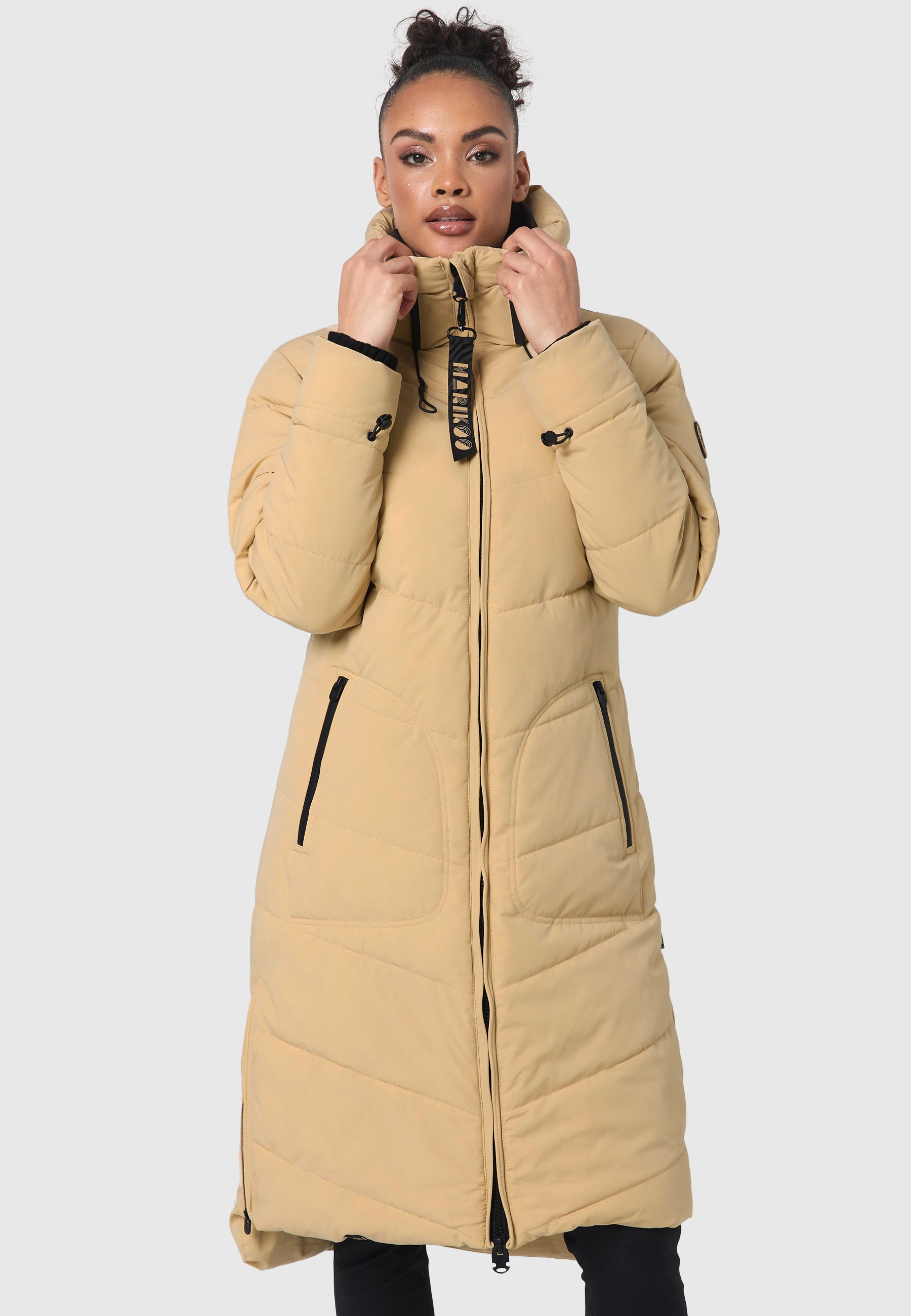 Winterjacke »Marikoo Benikoo Damen lange Winterjacke B949«