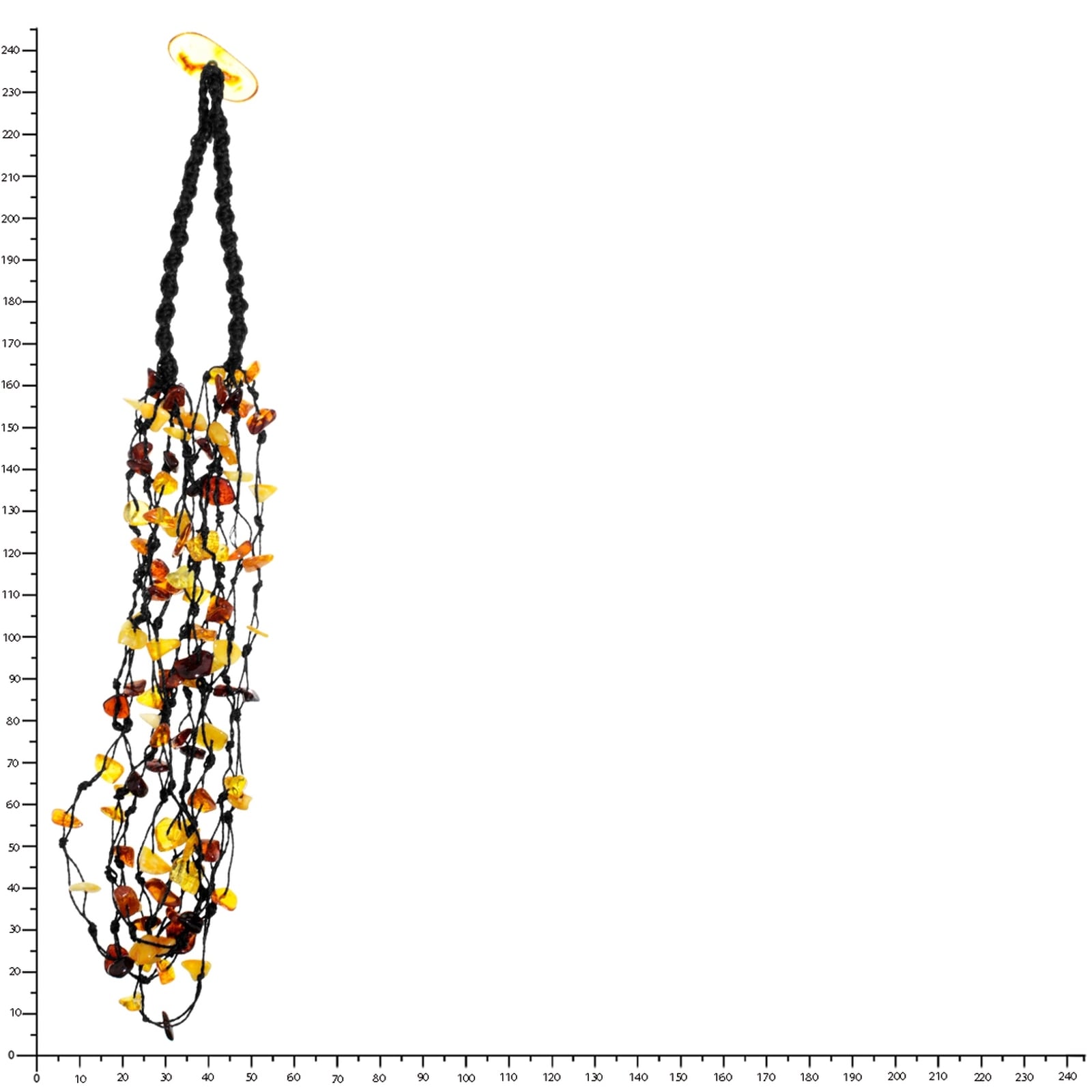 OSTSEE-SCHMUCK Kette ohne Anhänger »- Theda - Bernstein -,«