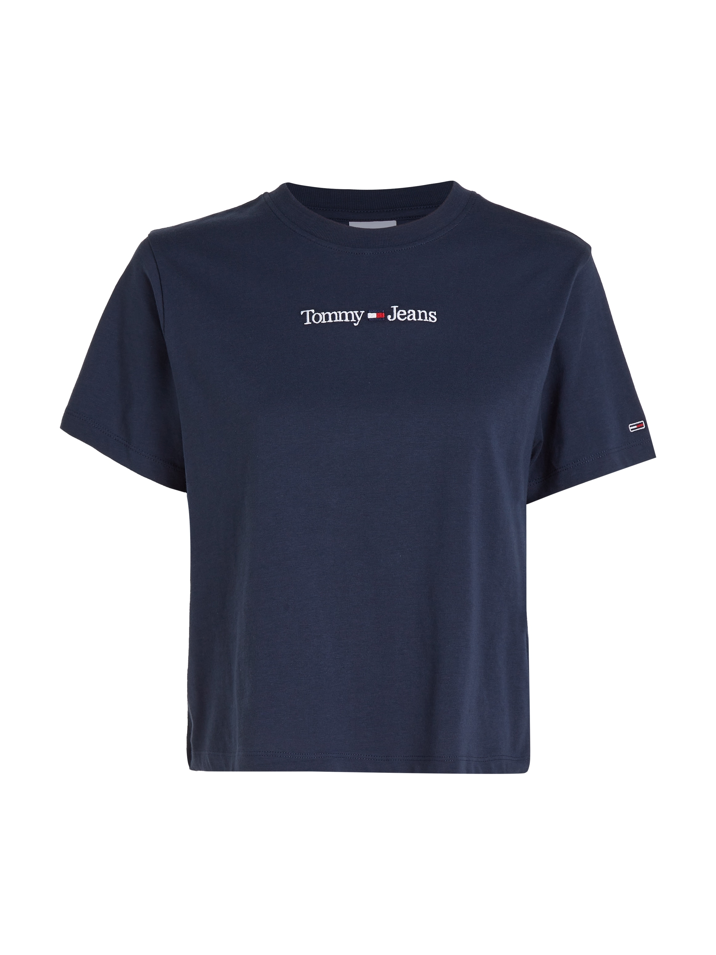 Tommy Jeans Kurzarmshirt »TJW CLS SERIF LINEAR TEE«, mit Tommy Jeans Linear  Logoschriftzug bei ♕