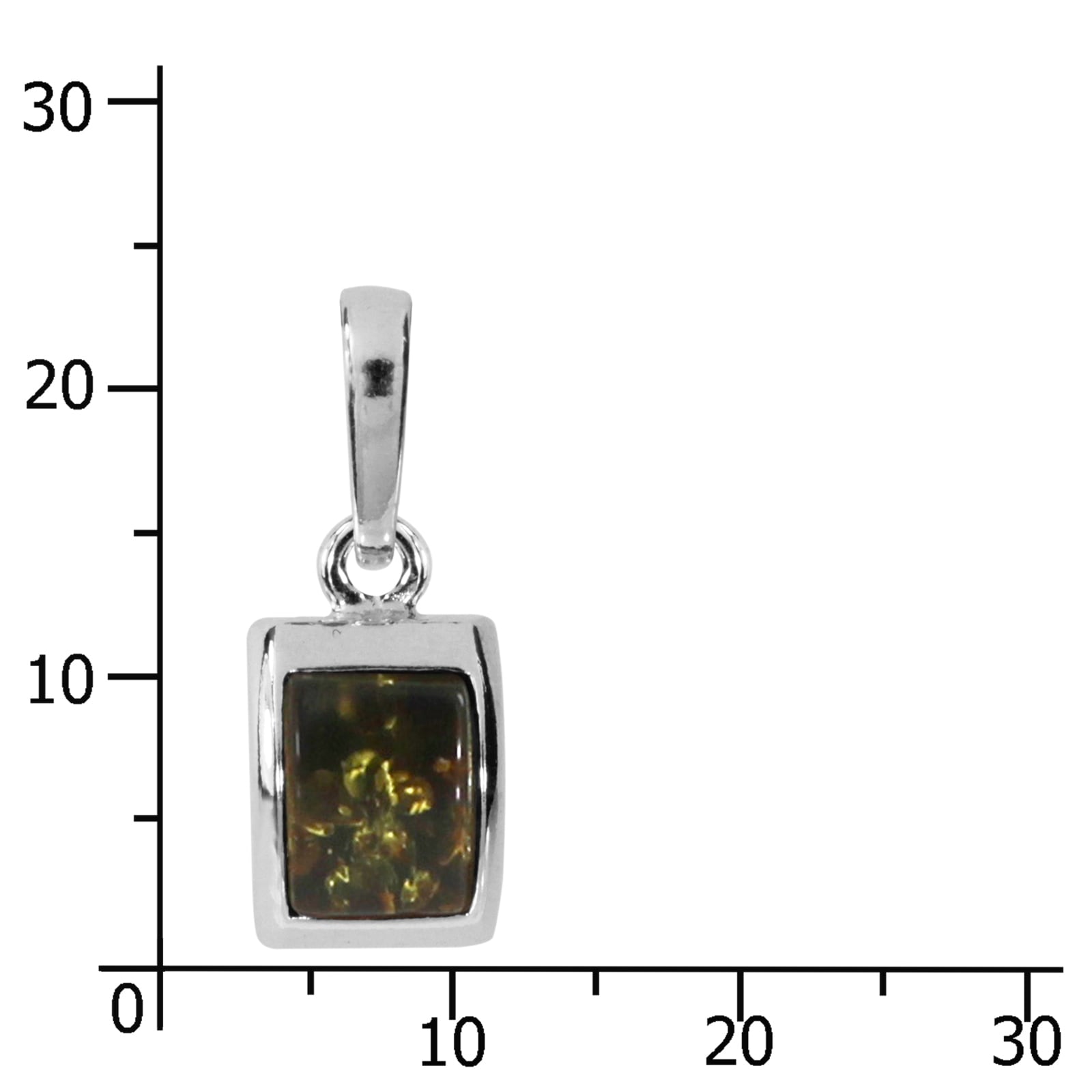OSTSEE-SCHMUCK Kettenanhänger »- Stefanie - Silber 925/000 - Bernstein«