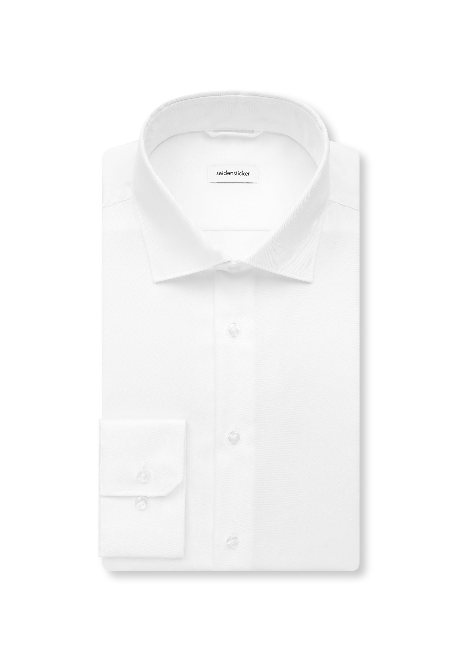 seidensticker Businesshemd »Schwarze Rose« Shaped 1/1 Kentkragen Uni