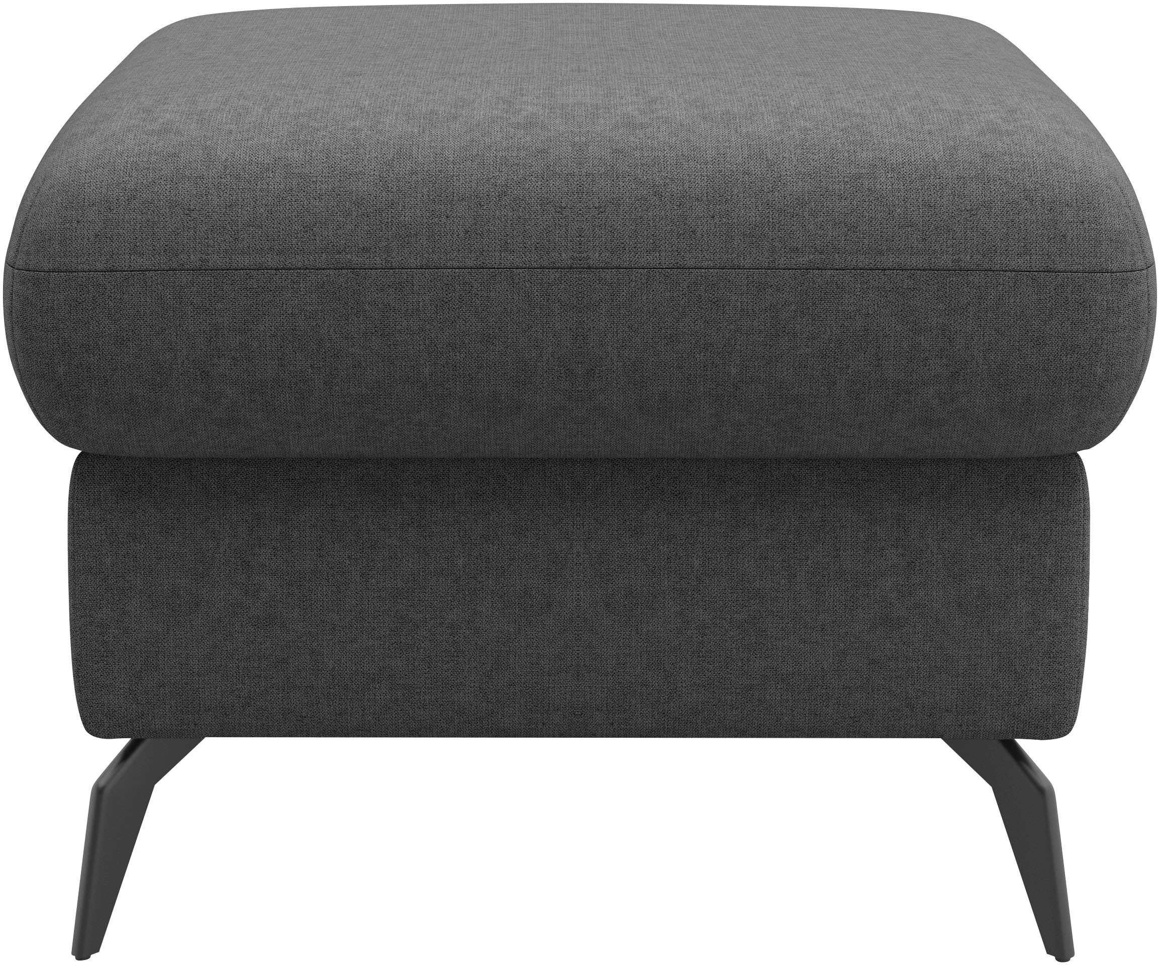 Home affaire Polsterhocker »Rochelle«, (1 St.), moderne 15 cm Metallfüße