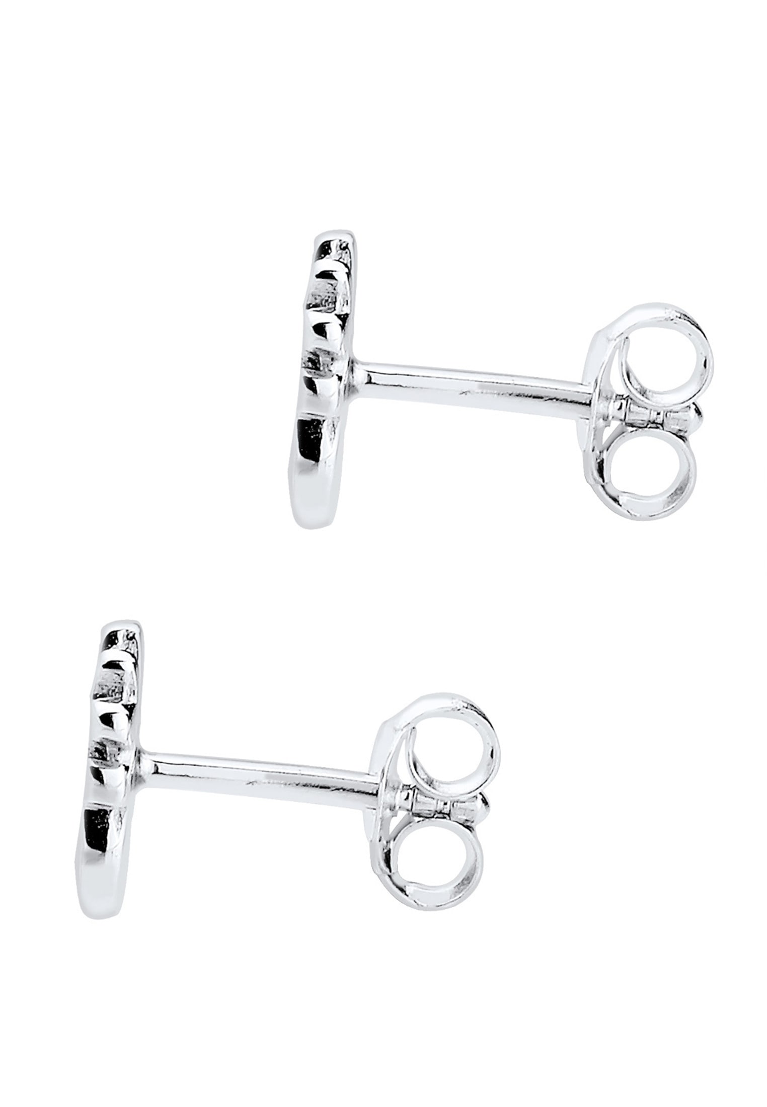 Elli Paar Ohrstecker »Ohrringe Kinder Rentier Kristalle 925 Silber«