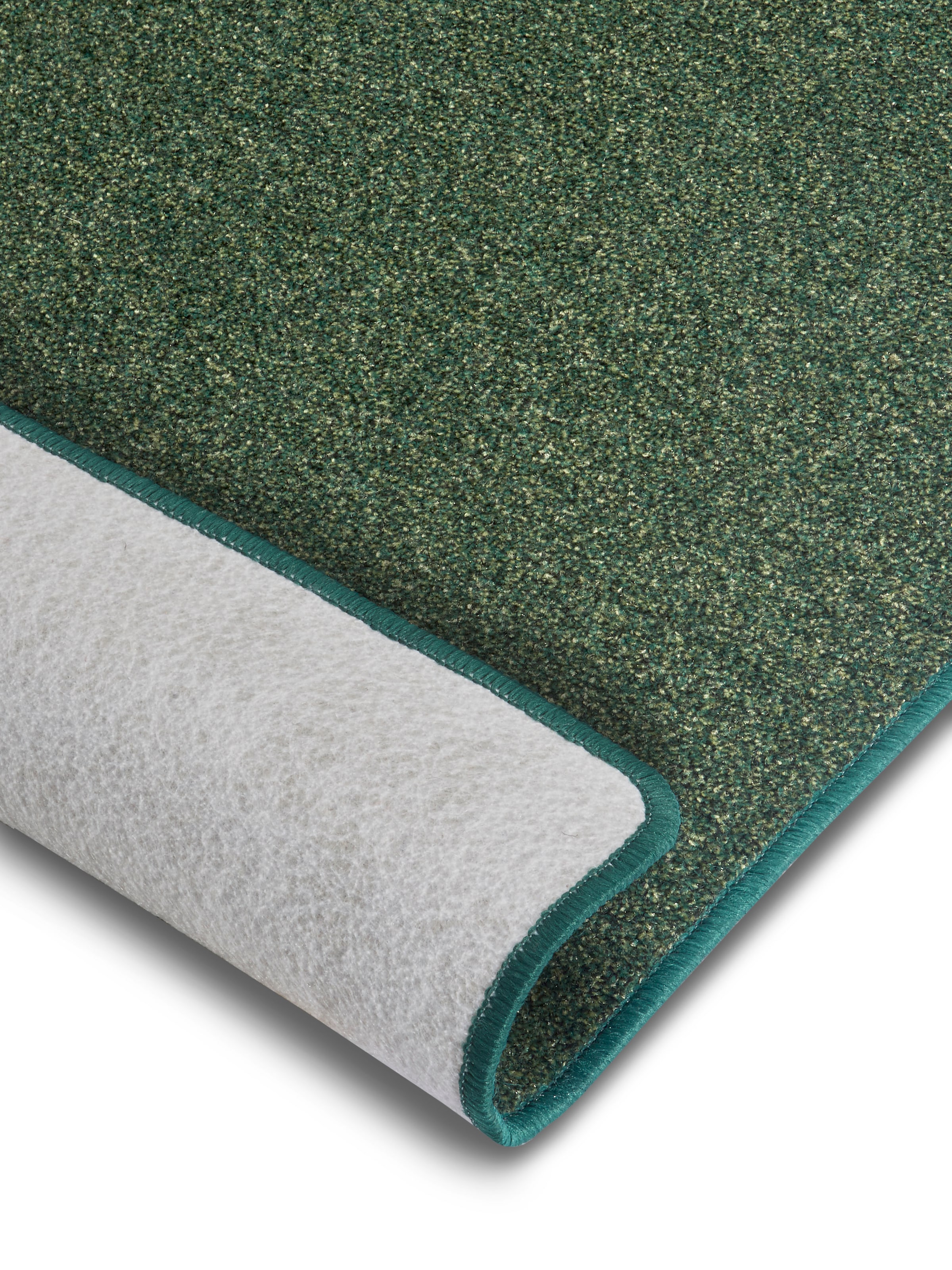 Hanse Home Exclusiv Läufer »Liberty«, rechteckig, 7 mm Höhe, Uni-Meliert, robust, kräftige Farben, rundherum farbige Kettelung
