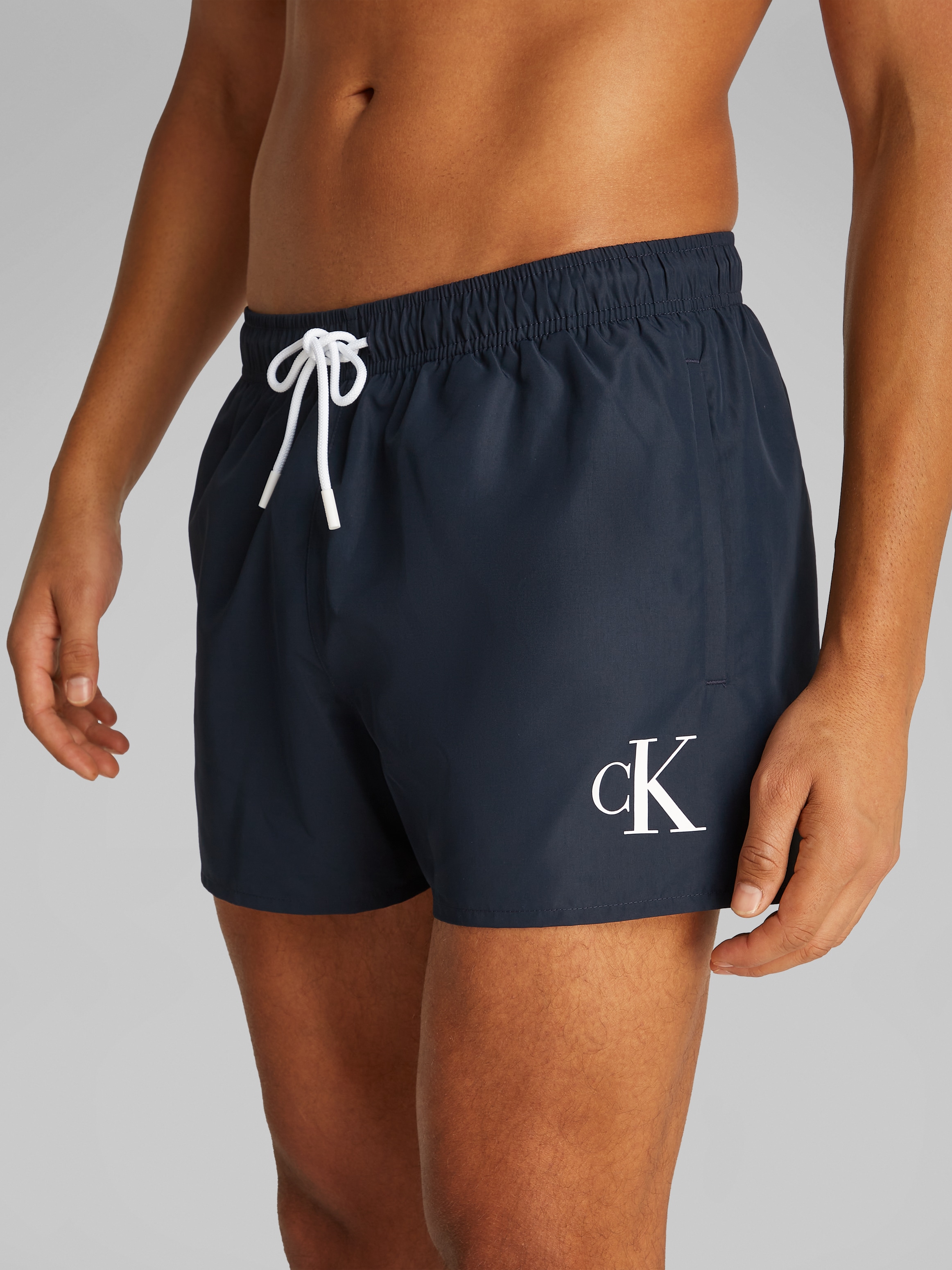 Calvin Klein Swimwear Badeshorts »SHORT DRAWSTRING«, mit Logo