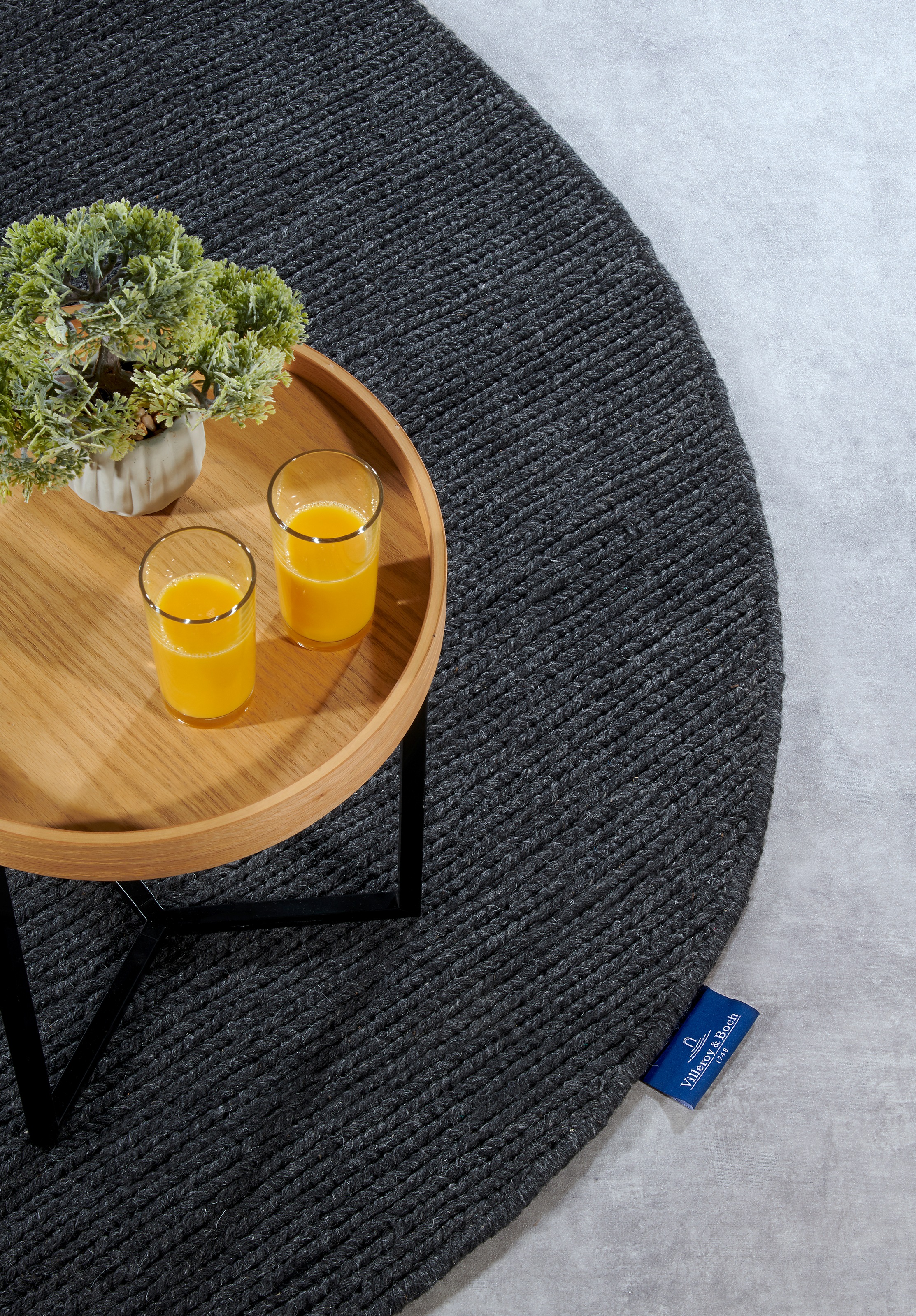 Villeroy & Boch Wollteppich »Francois«, rechteckig, 7 mm Höhe, in rund, oval, Läufer, handgewebt, Wolle, Wohnzimmer, Schlafzimmer