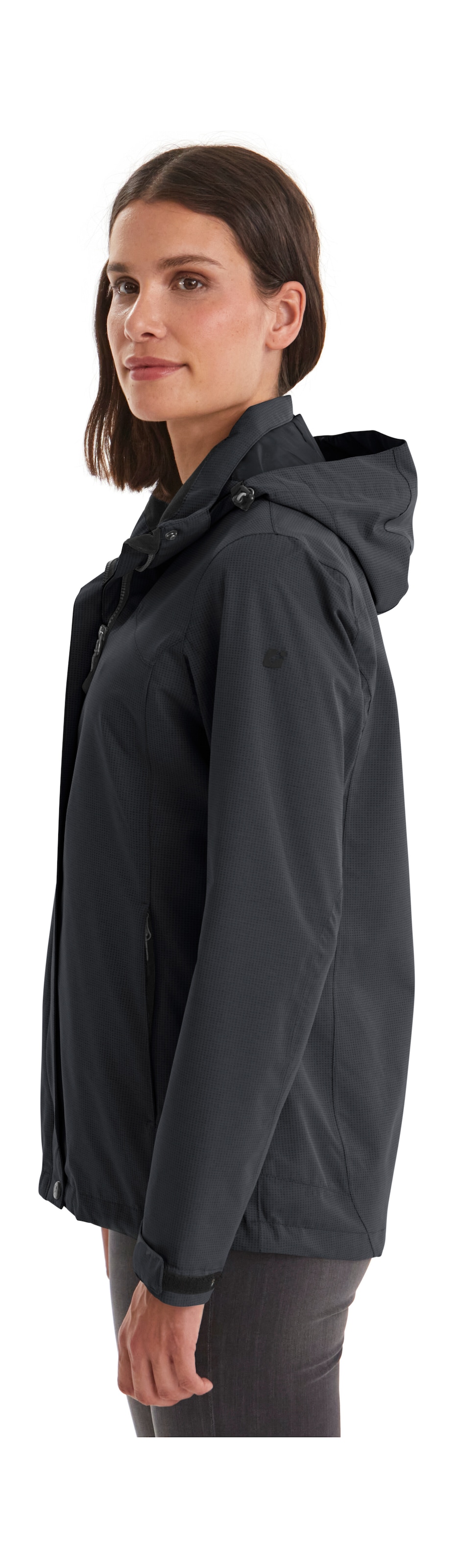 Killtec Outdoorjacke »Inkele«, Wind- und wasserdichte, atmungsaktive Damenjacke mit abnehmbarer Kapuze