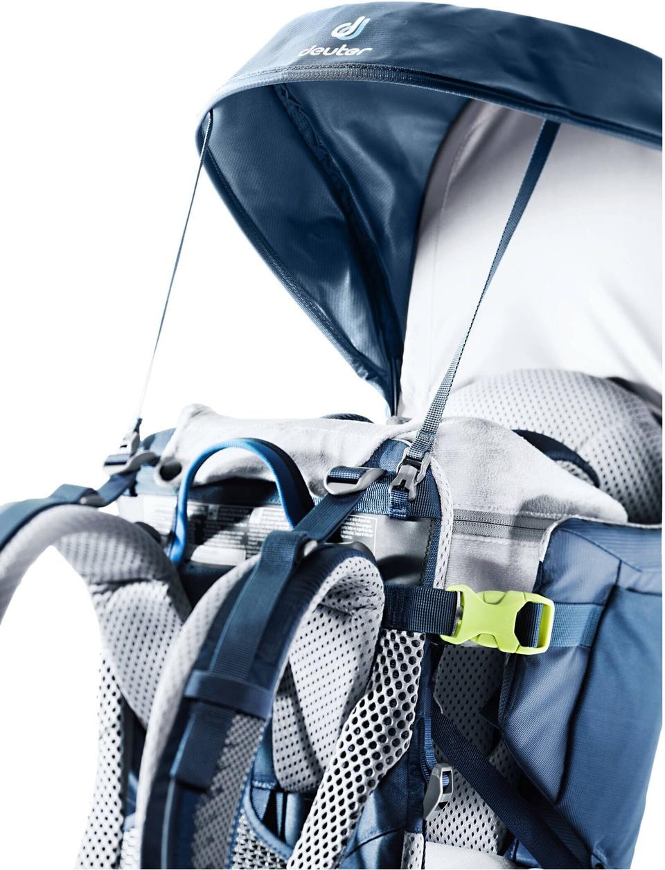 deuter Babytrage »Kid Comfort« bis 3.230 kg mit TÜV GS Siegel, Kindertrage mit großem, weichem Kissen
