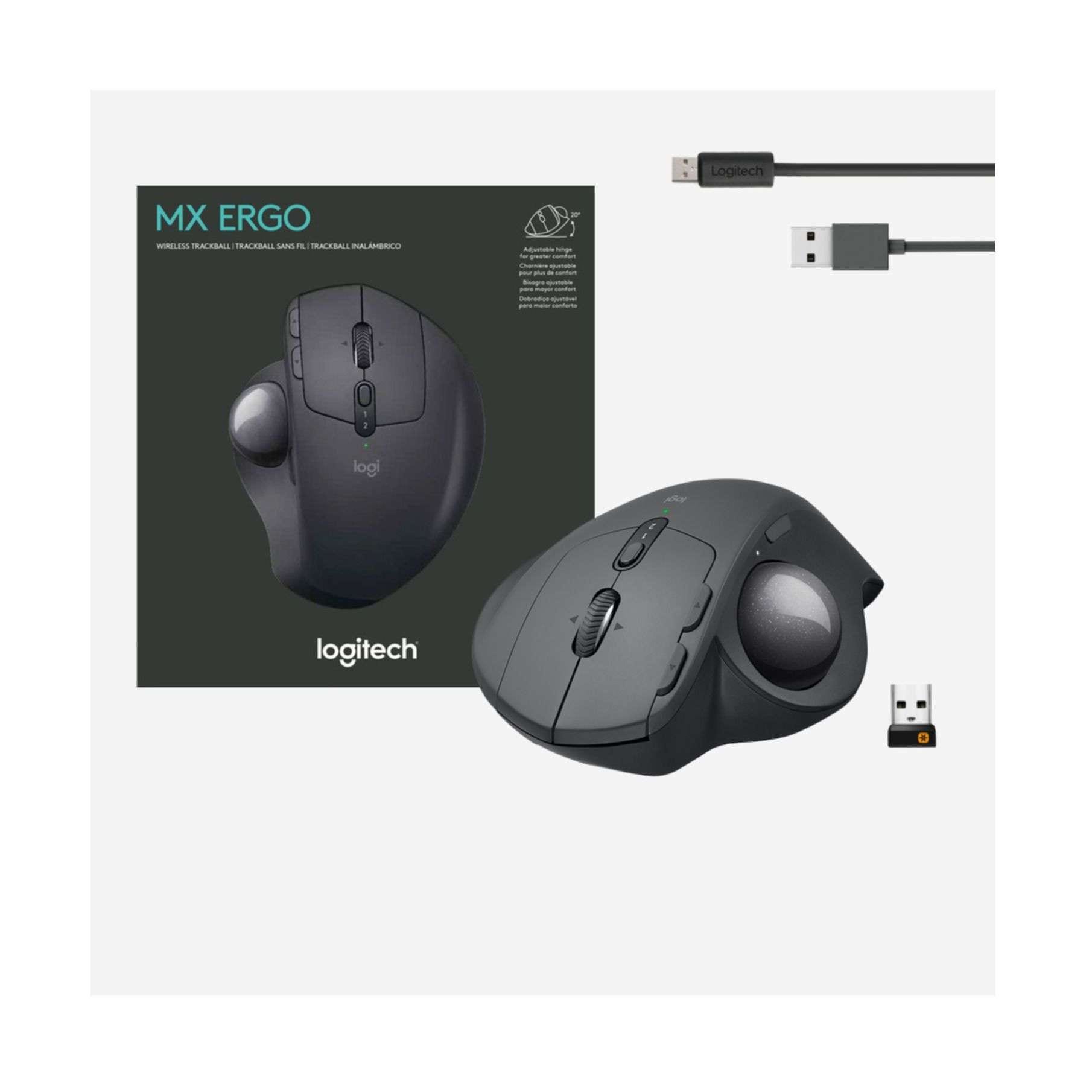 Logitech Maus »MX Ergo«, Bluetooth