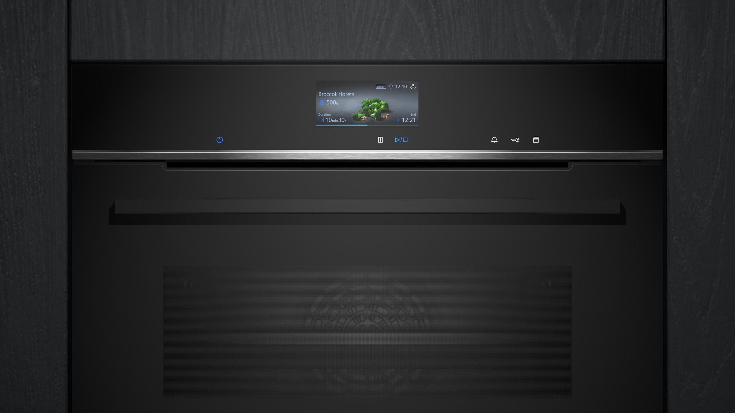 SIEMENS Dampfbackofen iQ700 »CS736G1B1«, mit Teleskopauszug nachrüstbar
