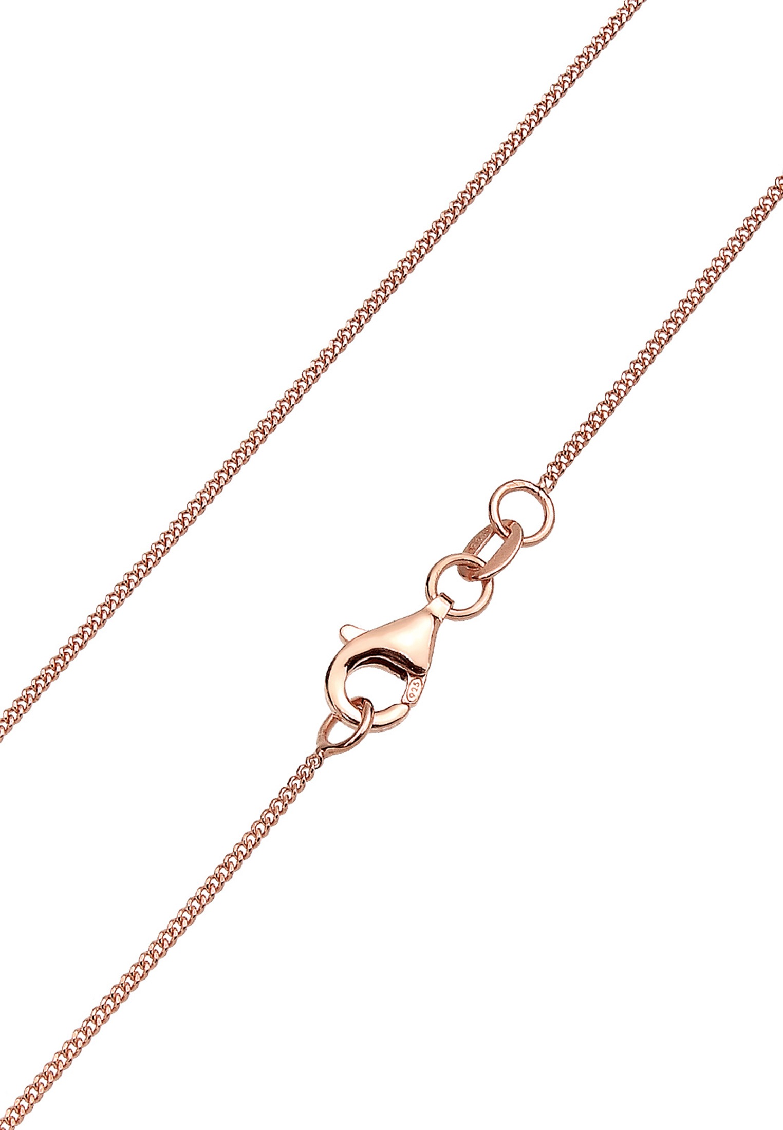 Elli Silberkette »Halskette Kristalle Weiß 925 Sterling Silber«