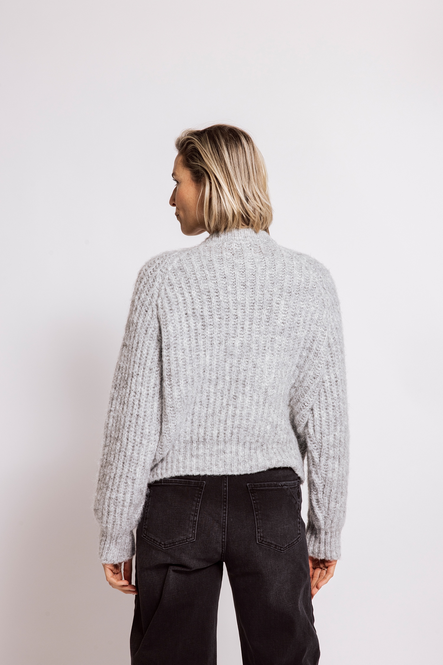 Zhrill Strickjacke »CORINNA« lässiger Look, Regular Fit, mit Reißverschluss, mit Rippenstruktur