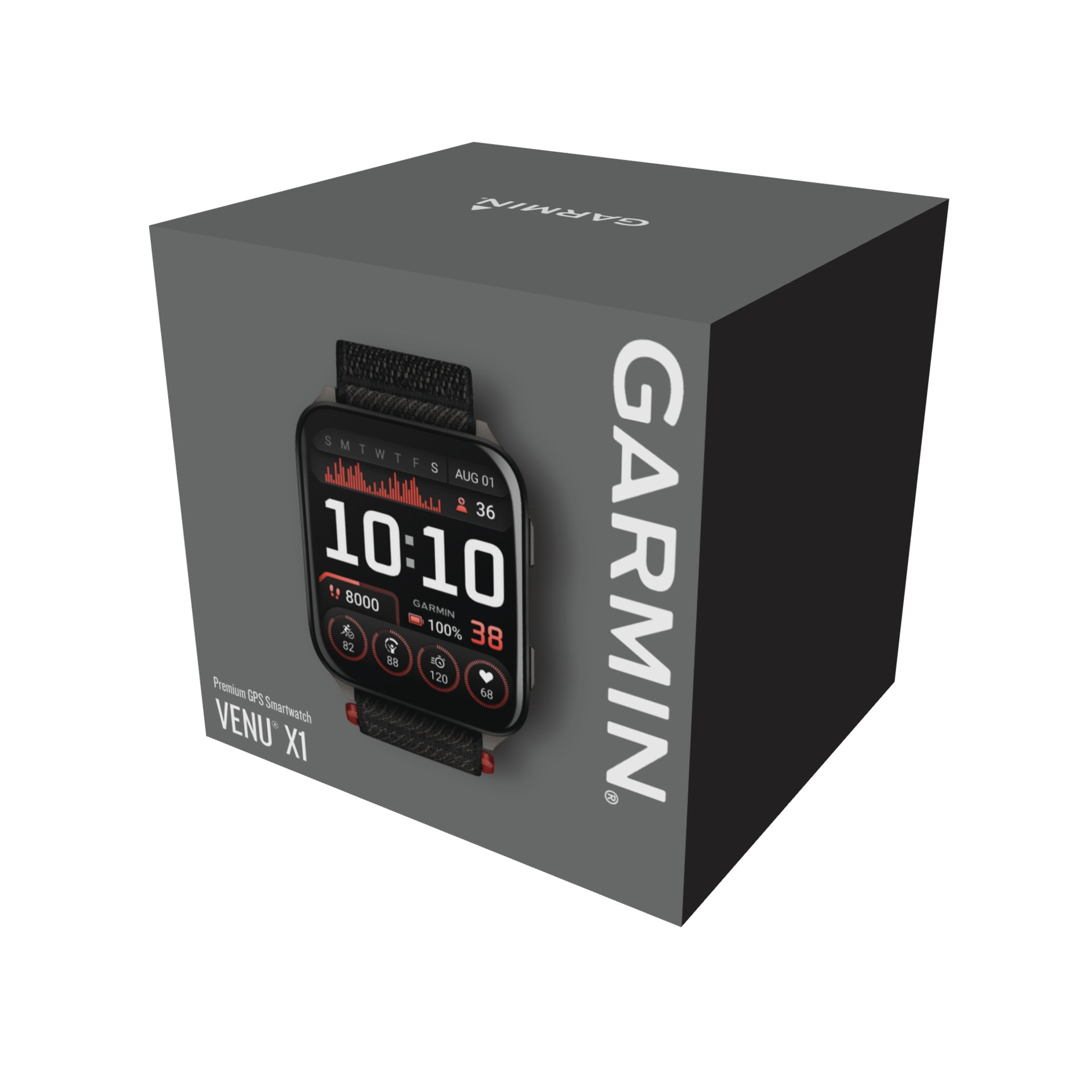 Garmin Smartwatch »Venu X1«, (5,08 cm / 2 Zoll), 32,00 GB