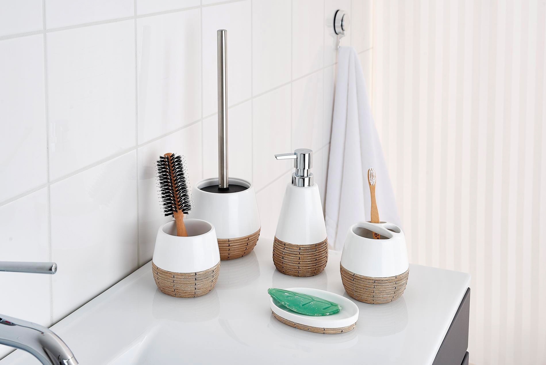 3 Ridder (Kunststein)-Kunststoff, XXL kaufen WC-Garnitur Garantie UV-beständig Jahren online Polyresin »Safari«, | aus mit