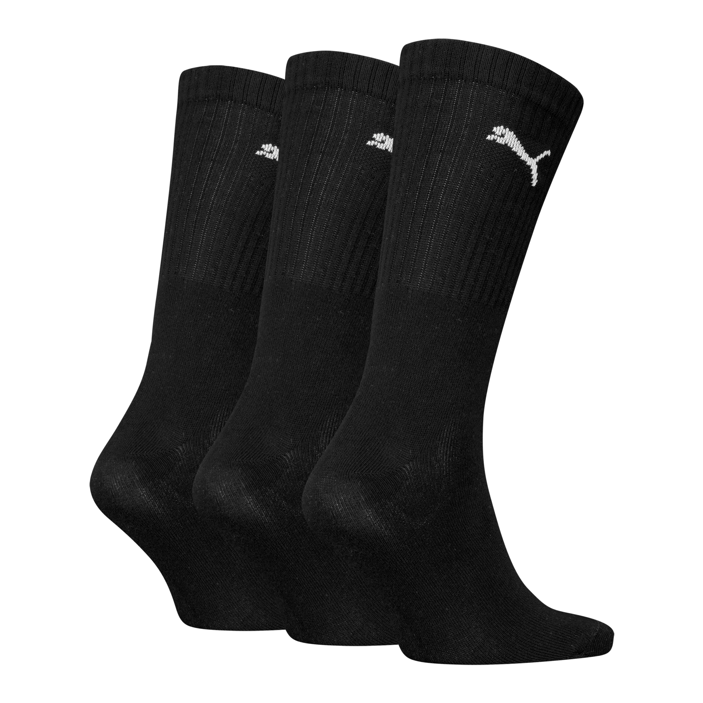 PUMA Socken »PUMA UNISEX CREW SOCK 3P«, (3 Paar), mit farblichem Logo