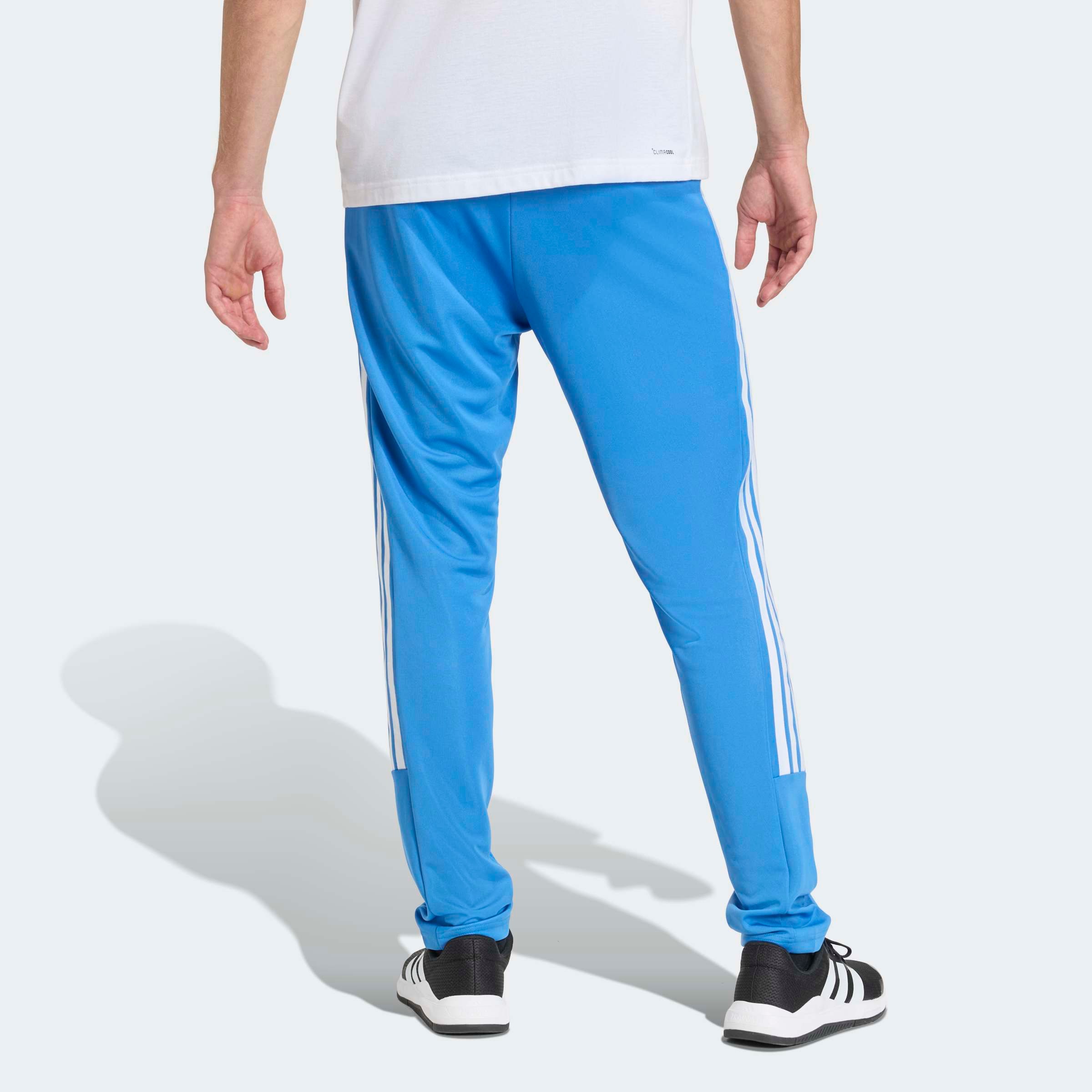 adidas Performance Sporthose »WORKOUT ESSENTIALS ALL-SET 3-STREIFEN, GEWIRKTES MATERIAL«  Trainingshose, Climacool, reguläre Passform
