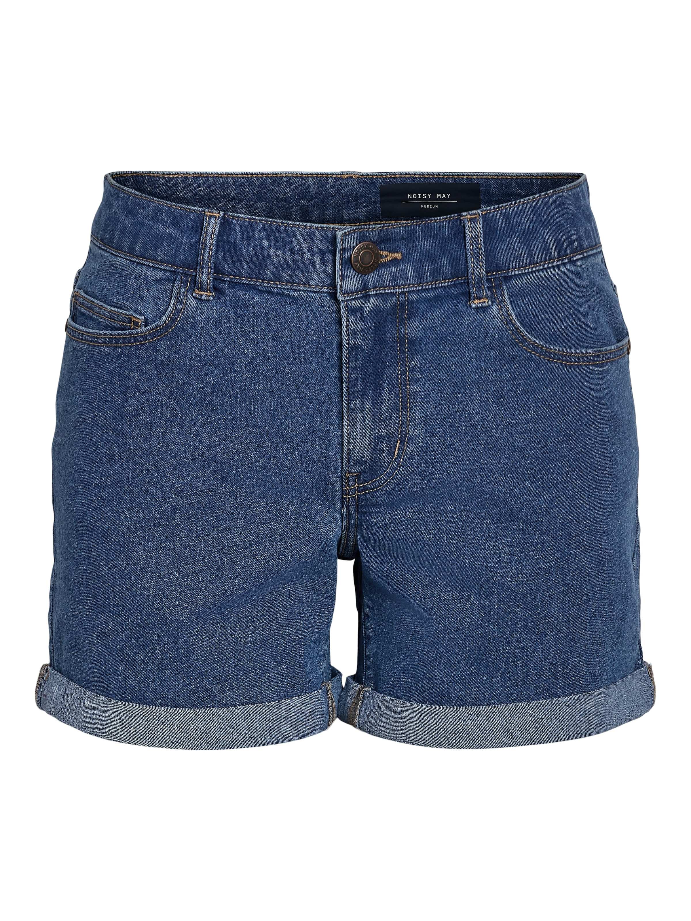 Noisy may Jeansshorts »NMDEBBY NW SLIM SHORTS VI518MB NOOS«