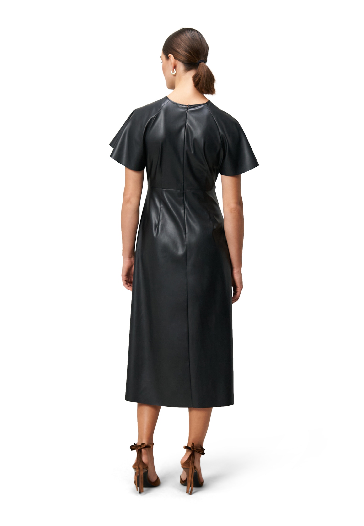 Zero Midikleid »Midikleid in Lederoptik«