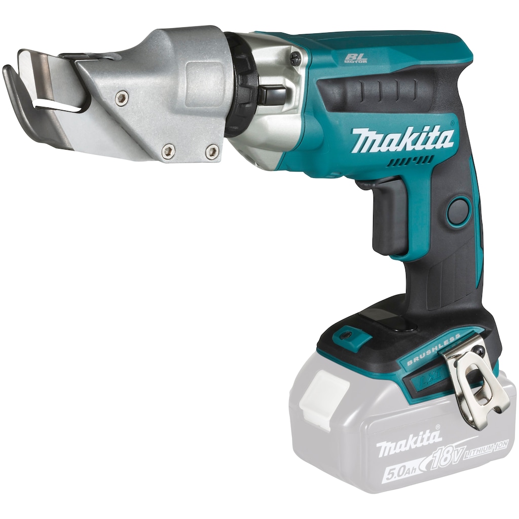 Makita Akku-Kurvenschere »DJS131Z«, 360° drehbarer Schneidkopf, für Bleche bis zu 1,3 mm, ohne Akku