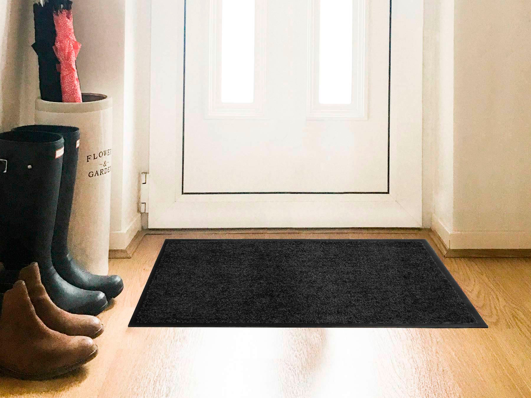 Primaflor-Ideen in Textil Fußmatte »Schmutzfangmatte CLEAN PRO«, rechteckig, 8 mm Höhe, Uni-Farben, UV-beständig, strapazierfähig, waschbar