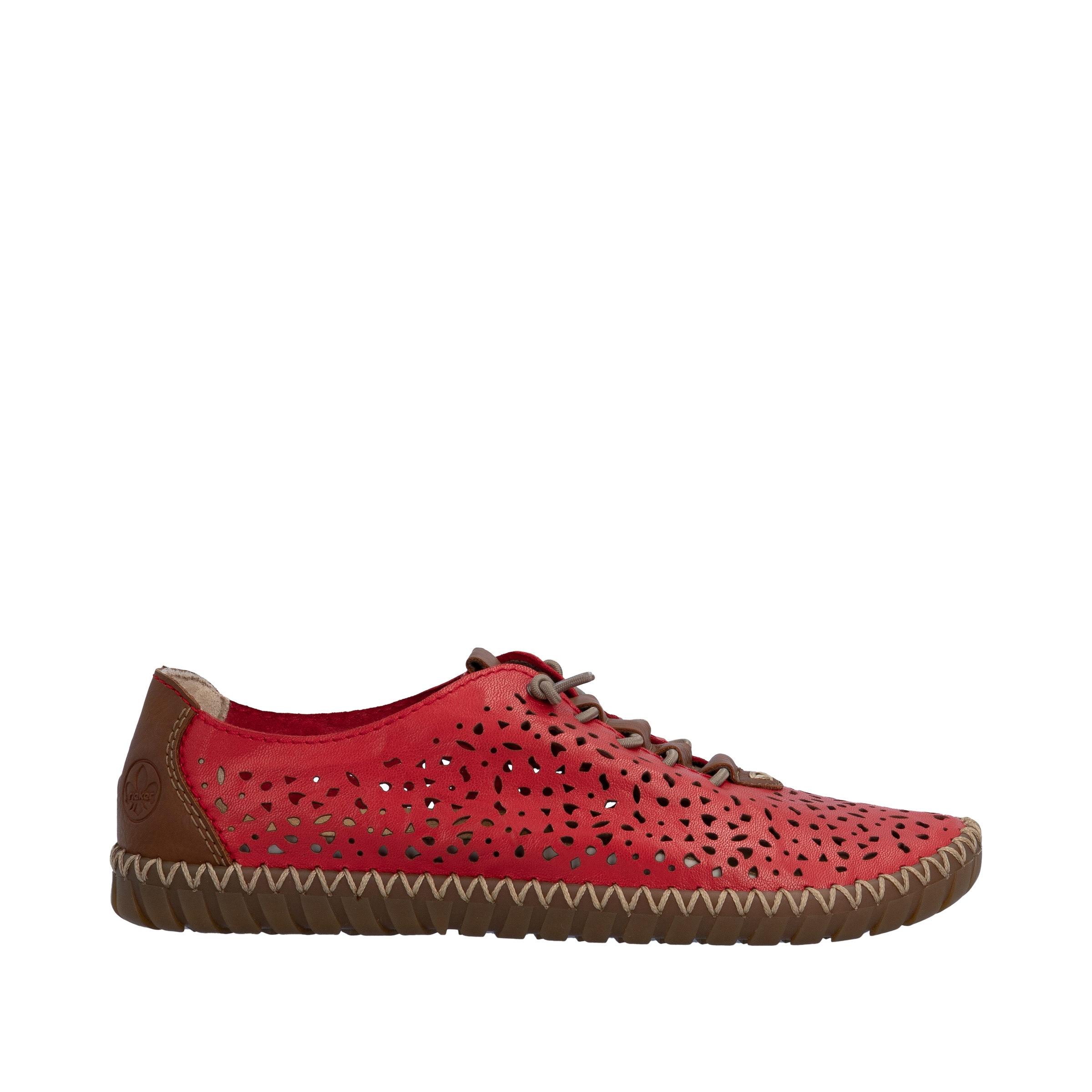 Rieker Slipper  Schlupfschuh, Halbschuh, Barfußschuh mit Perforation