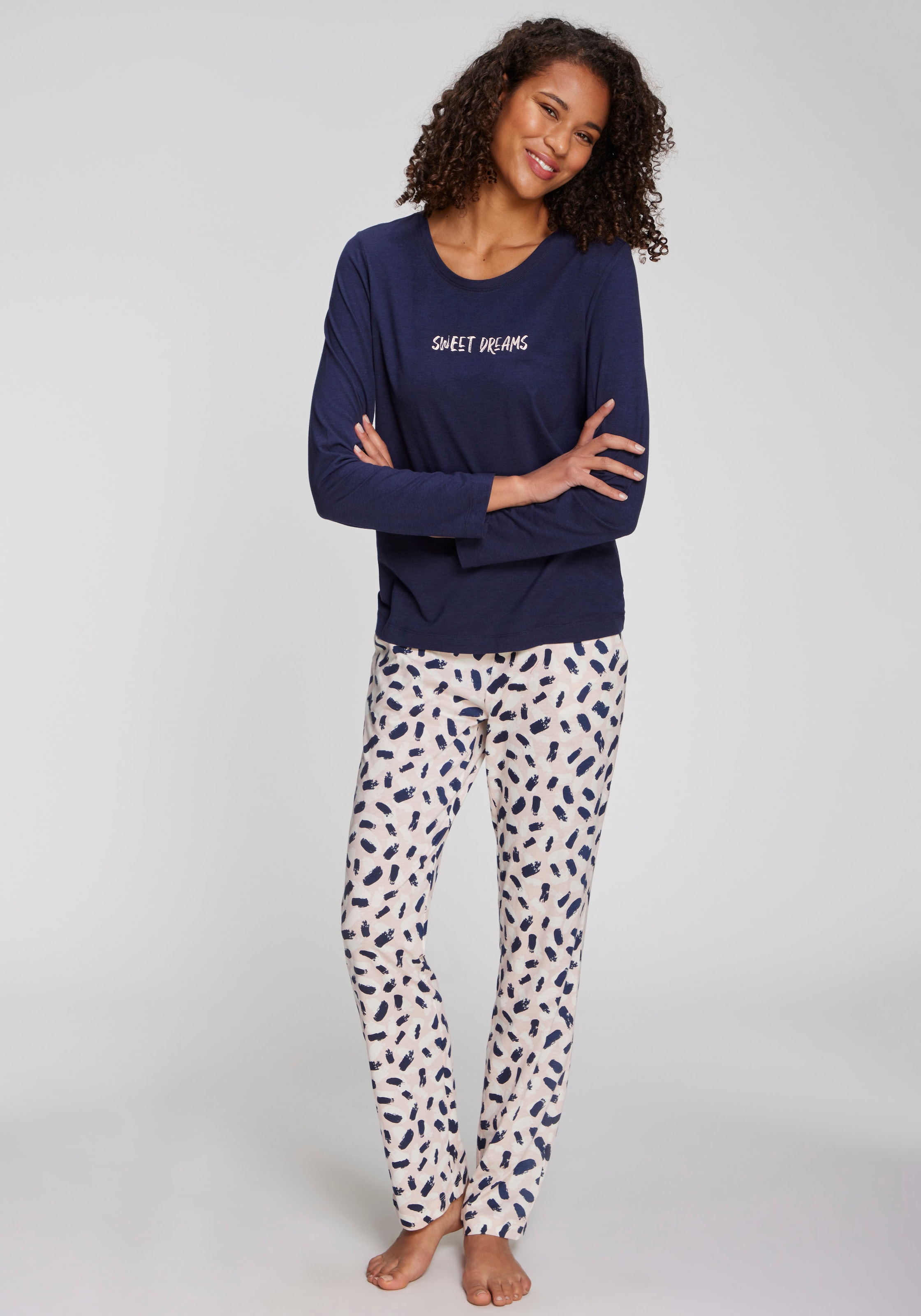 s.Oliver Longsleeve, Mit kleinem Frontprint