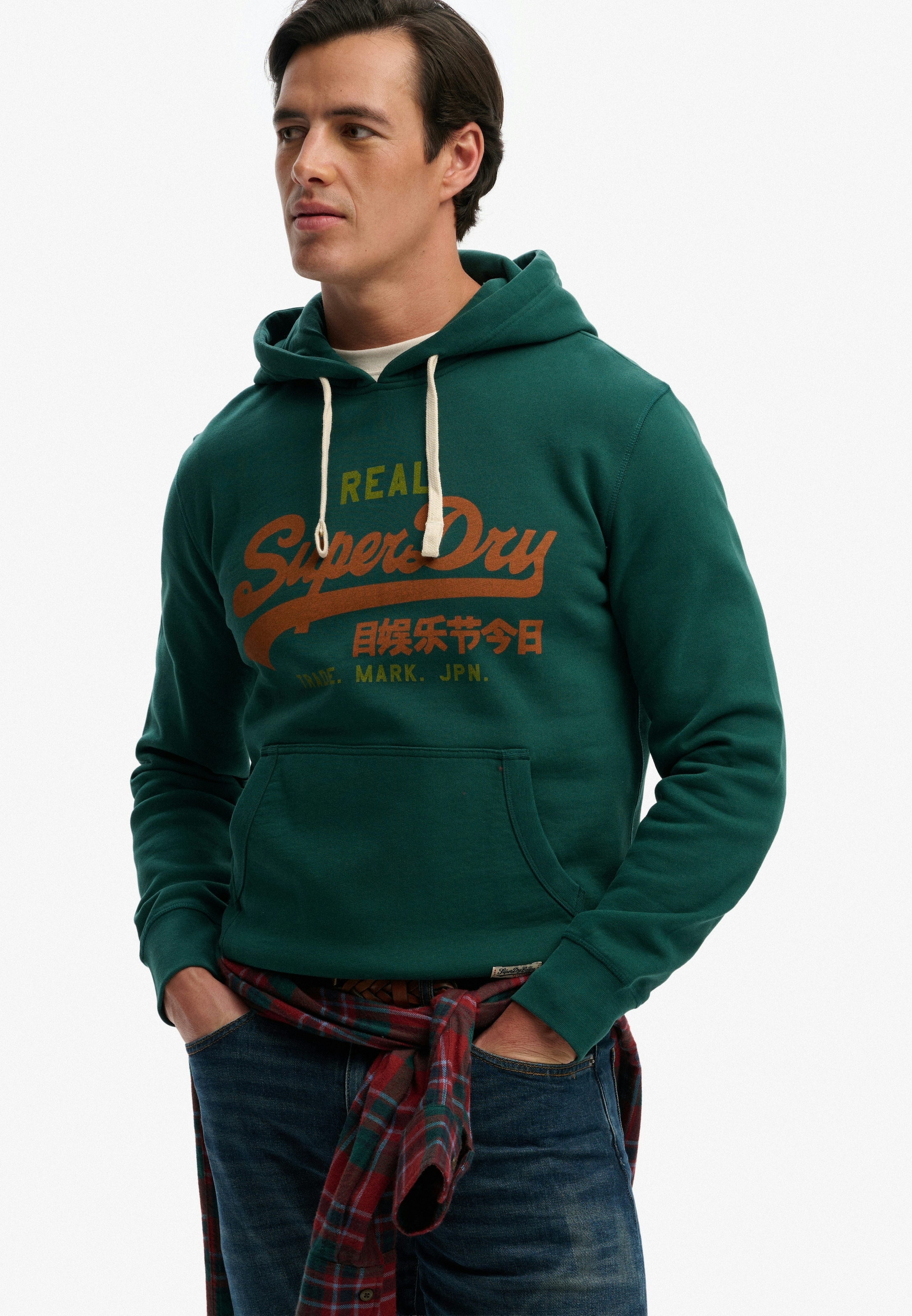 Superdry Kapuzensweatshirt »VL CLASSIC HOOD«, mit klassischem Vintage-Logo Print
