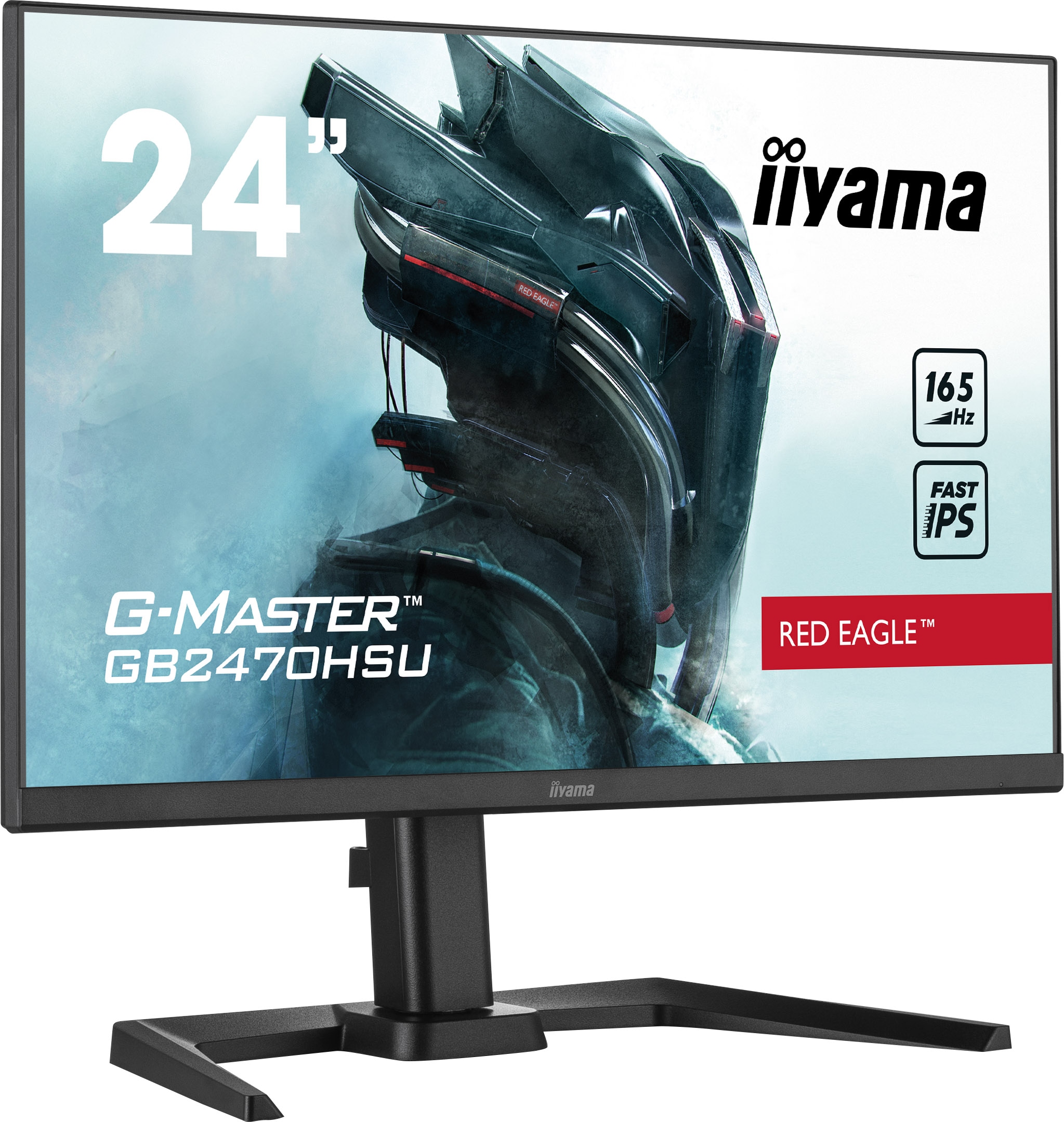 Iiyama Gaming-Monitor »GB2470HSU«, 60,5 cm/24 Zoll, 1920 x 1080 px, Full HD, 165 Hz