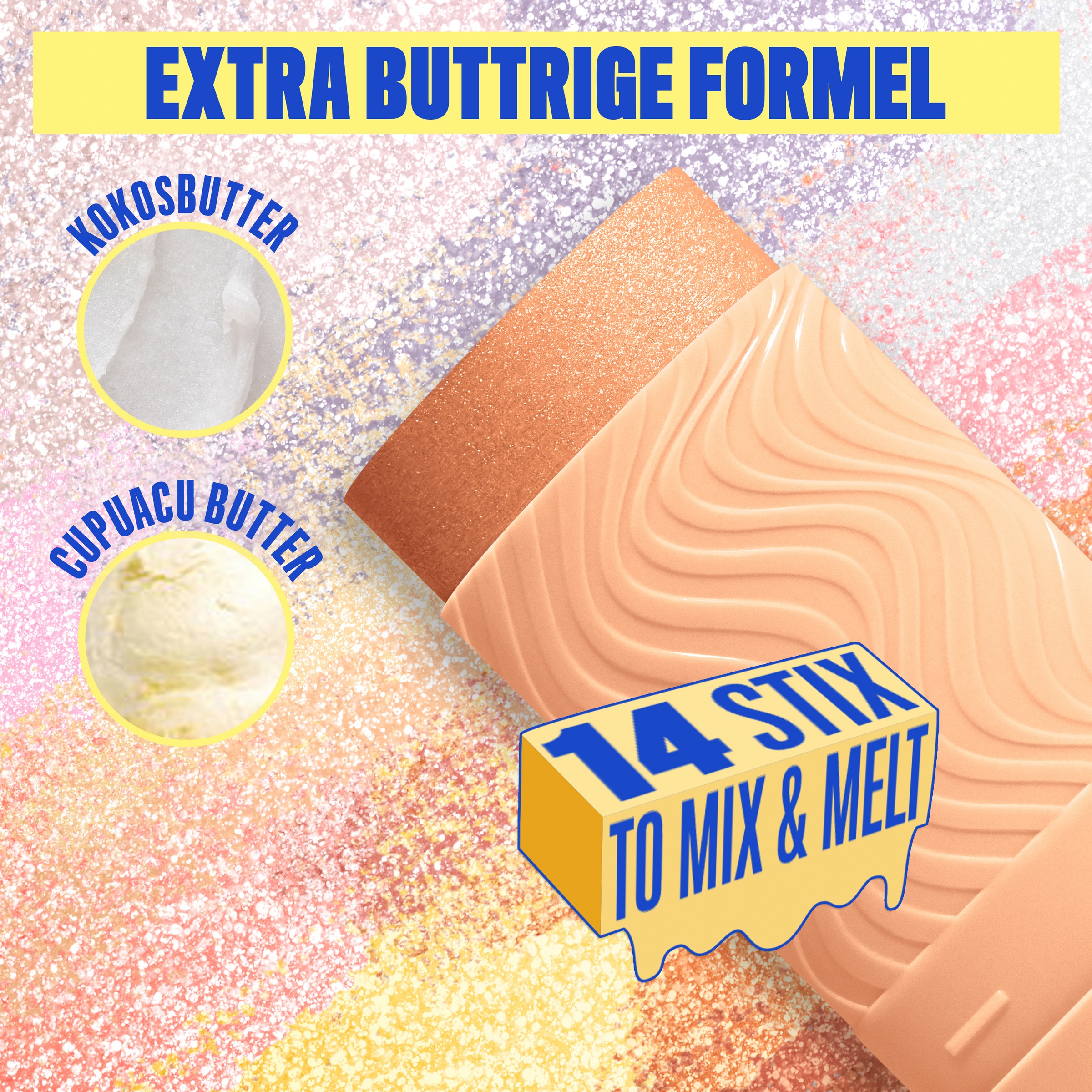 NYX PROFESSIONAL MAKEUP Highlighter »BUTTERMELT STIX GLOW BOOSTING HIGHLIGHTER STICK« mit Cupuaçu- und Kokosnussbutter, für einen ultimativen Glow