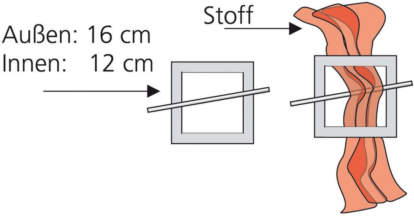 Liedeco Raffspange aus Holz