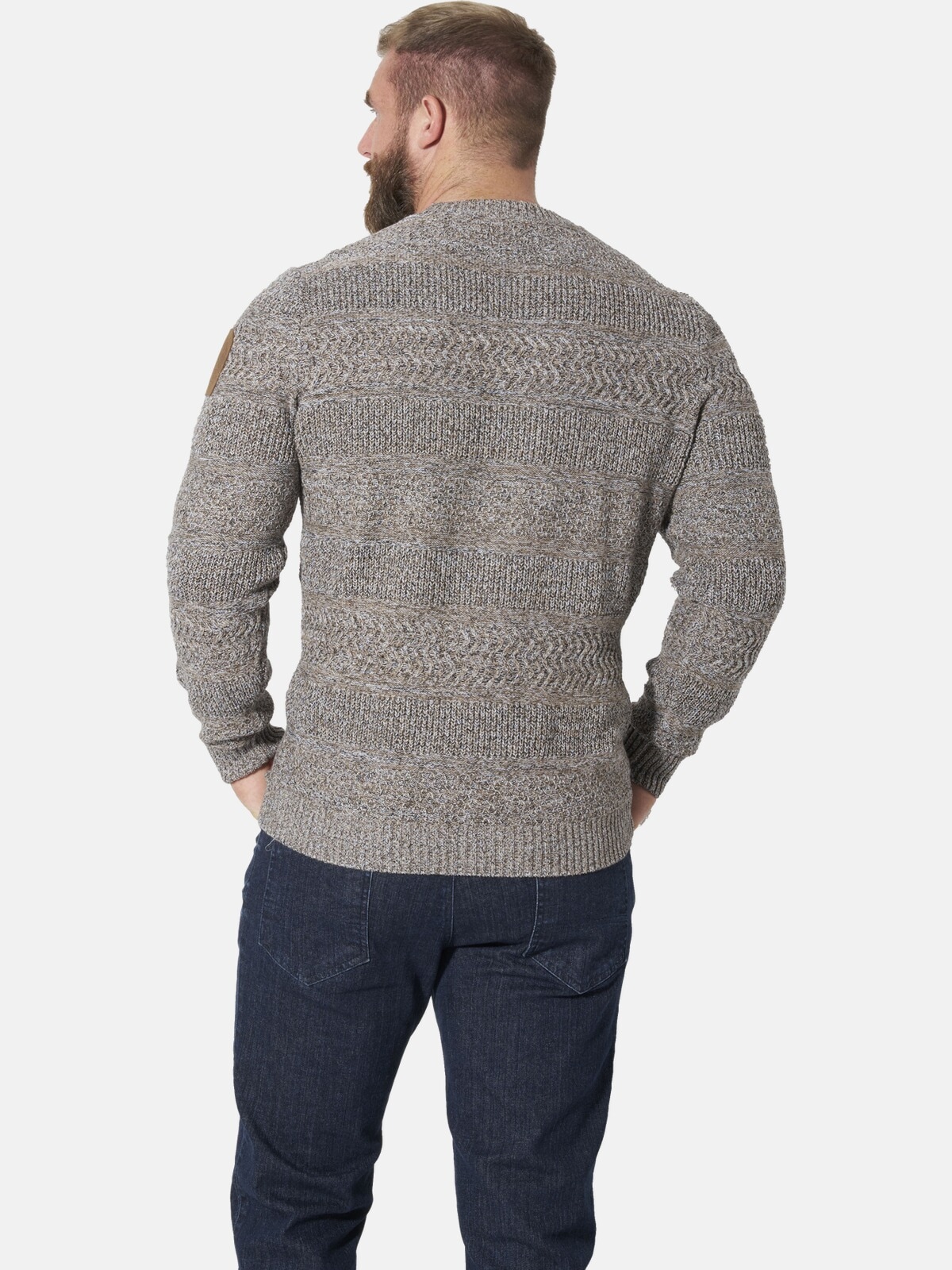 Jan Vanderstorm Rundhalspullover »Pullover GYLFE«