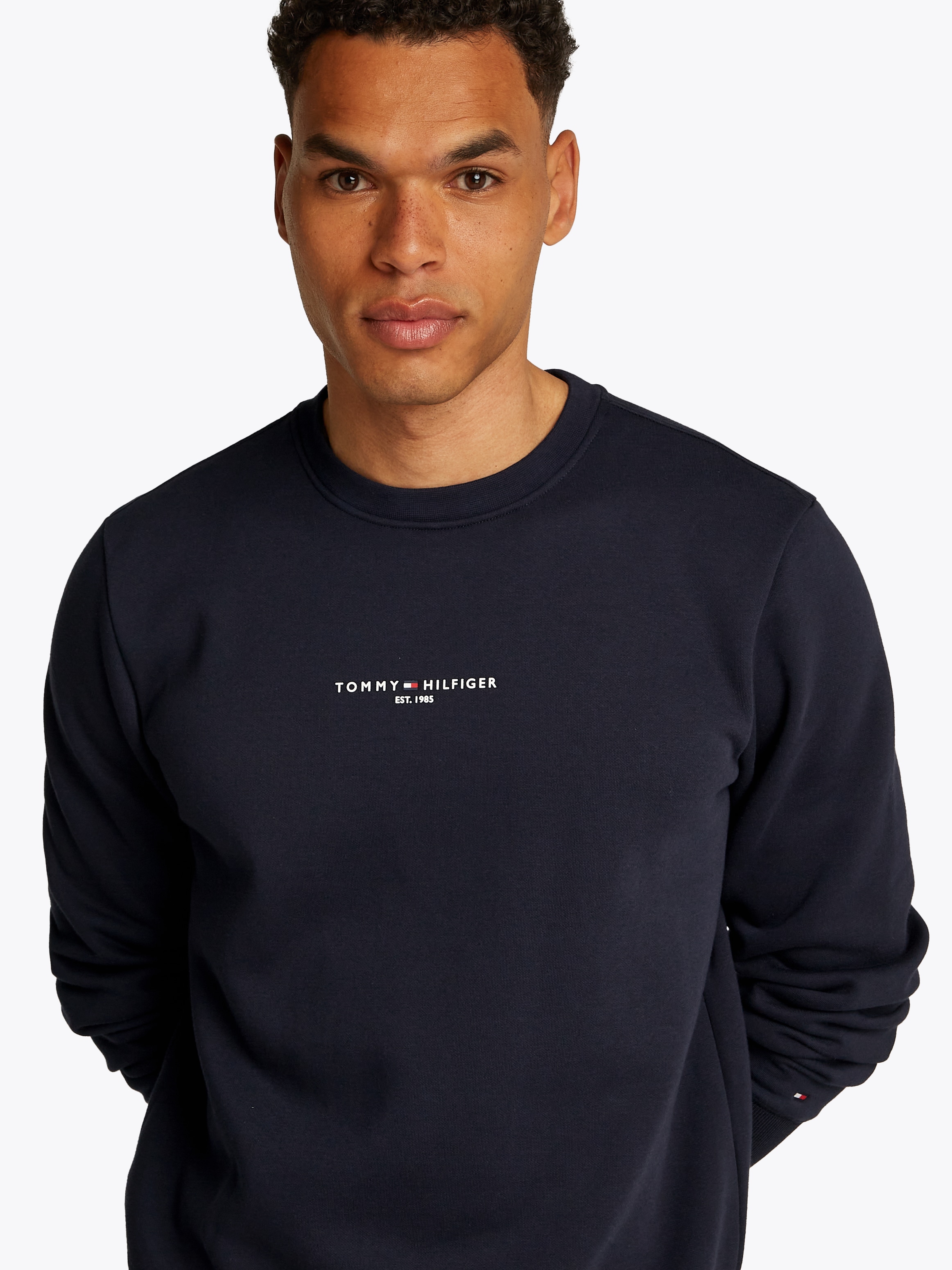 Tommy Hilfiger Sweatshirt »SMALL TOMMY LOGO CREWNECK«