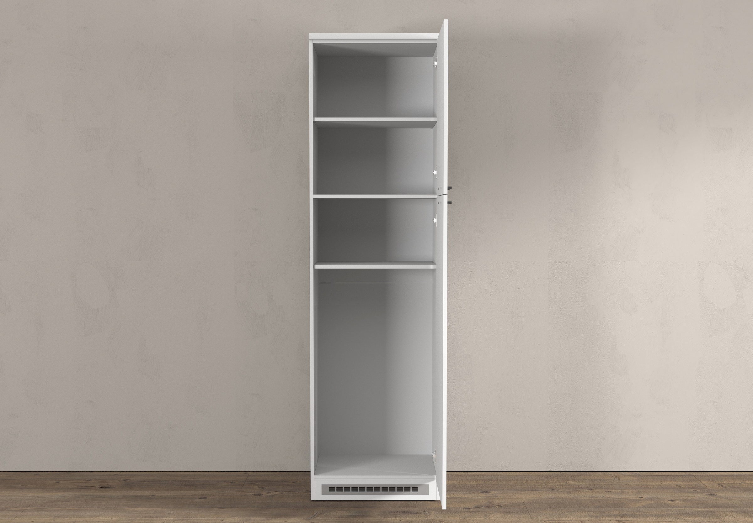 KOCHSTATION Kühlumbauschrank »Luna, Kühlschrank-Umbau, Einbauschrank für Kühlschrank, Made in Italy« B/T/H: 60×60×214,5 cm, für zwei Kühlschrankhöhen vorbereitet