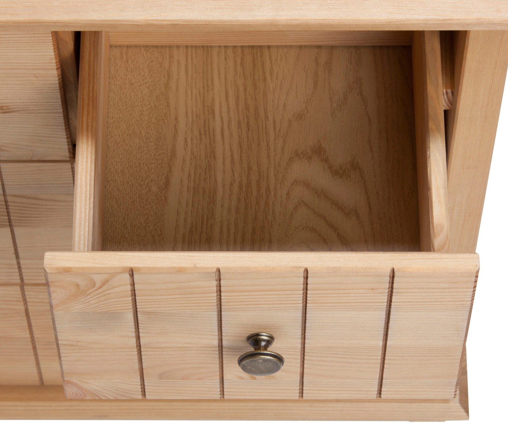Home affaire Badkommode »Vili«, Badezimmerschrank, Unterschrank, 4 Schubladen, aus Massivholz