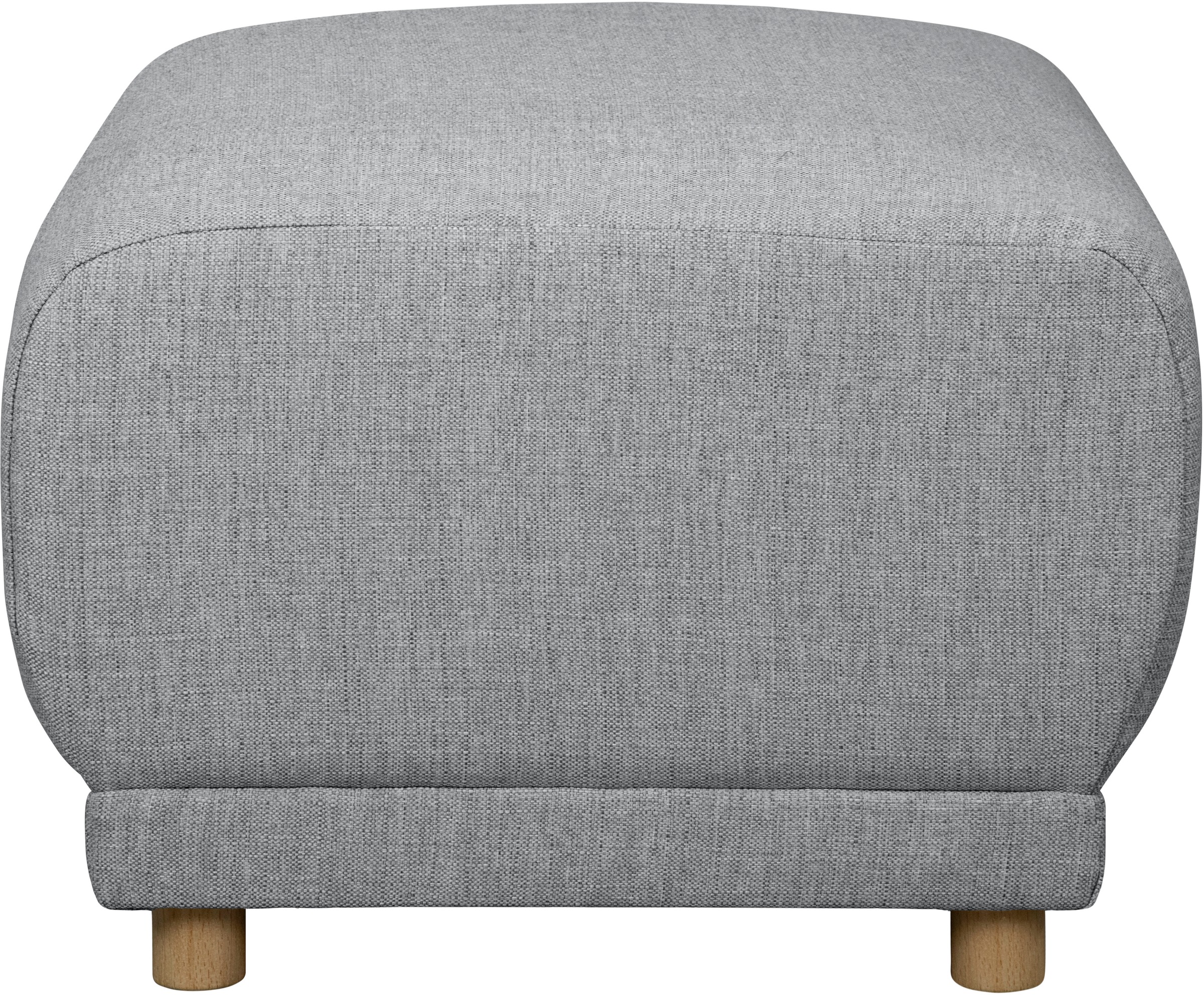 Home affaire Polsterhocker »LEMPS«, klein passend zur Serie, B/T/H: 70/70/46 cm