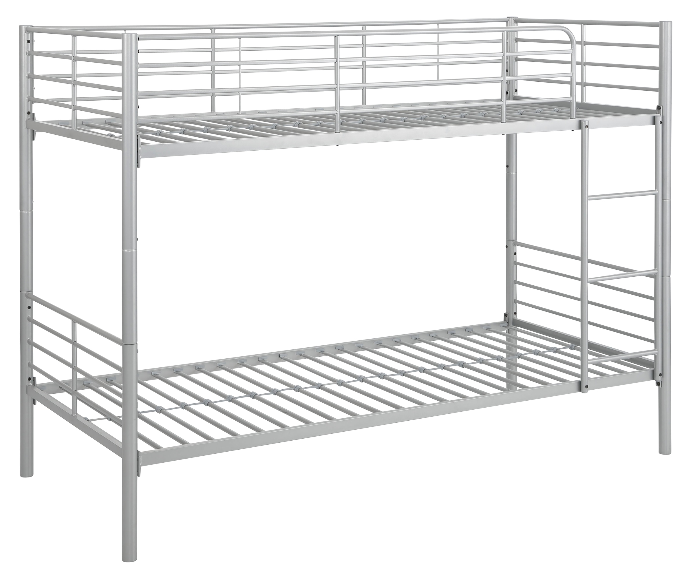 Home affaire Etagenbett »Hayo, Belastbarkeit 250 KG! Metallbett, Stockbett«, (teilbar in 2 Einzelbetten), perfekt für kleine Räume, mehrere Farben, (B/T/H) ca. 208/97/160 cm