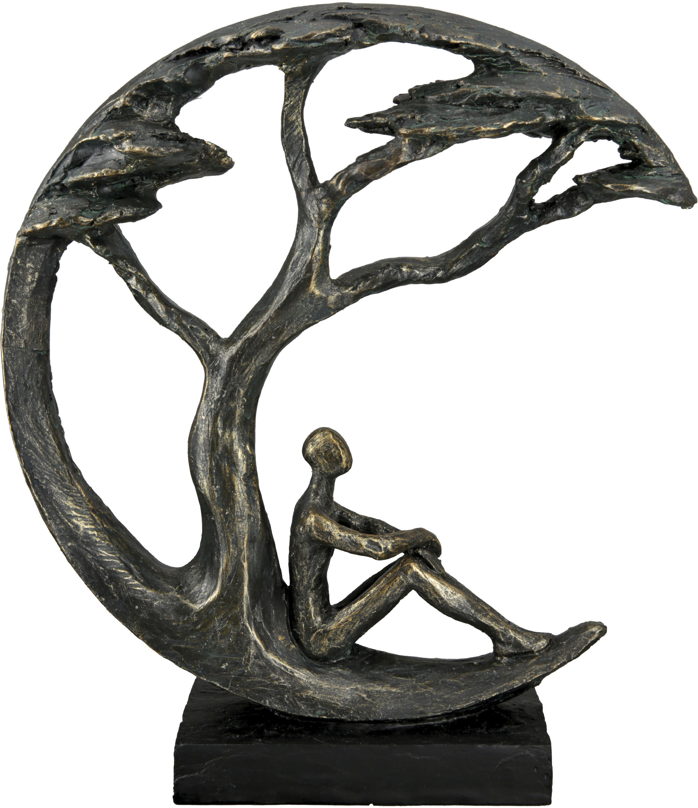 »Skulptur Dekofigur kaufen Polyresin Devotion«, grau, Gilde auf Casablanca Rechnung by