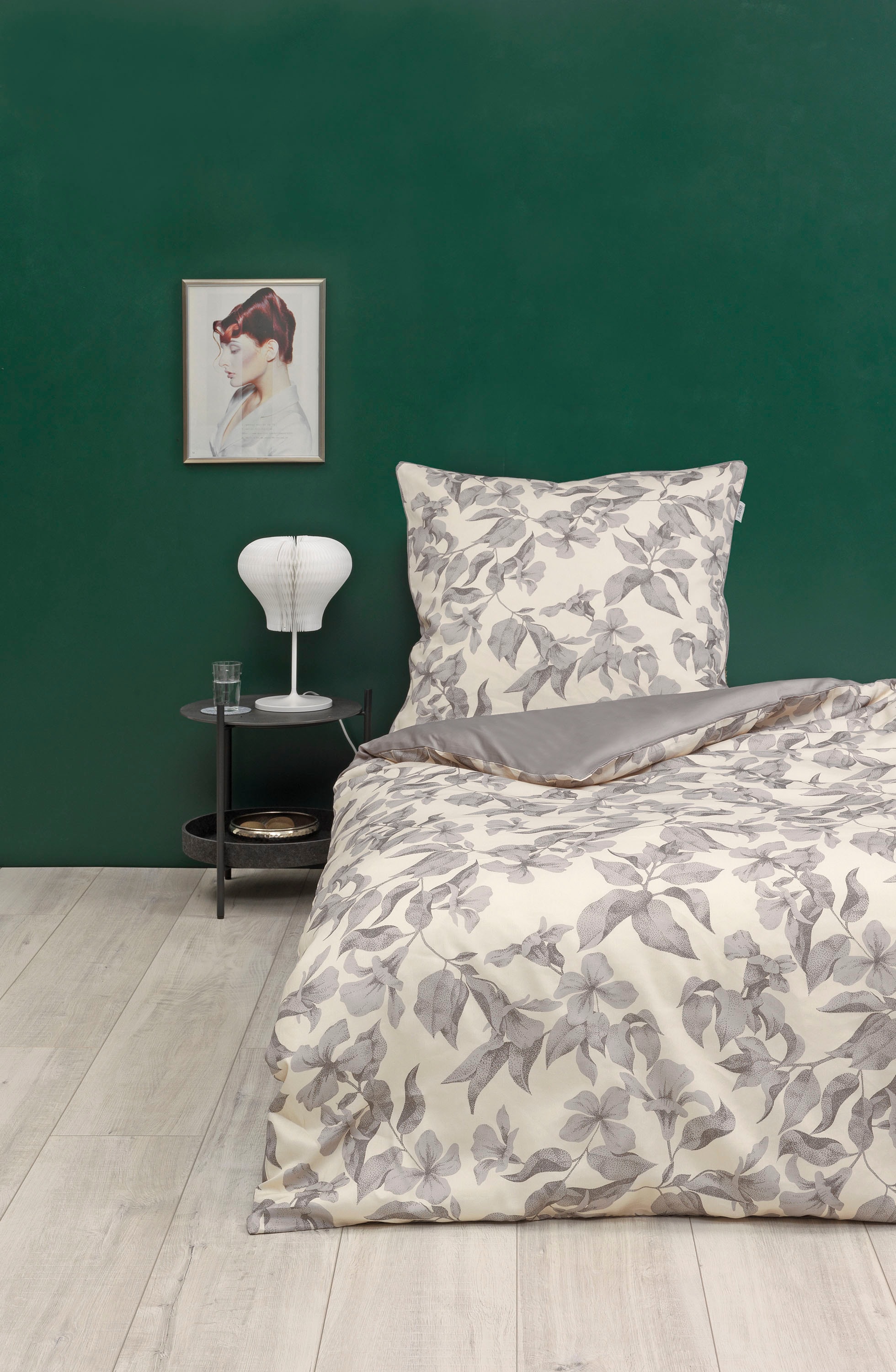 SCHÖNER WOHNEN-Kollektion Wendebettwäsche »Dotflower«, mit romantischem, floralem Dessin