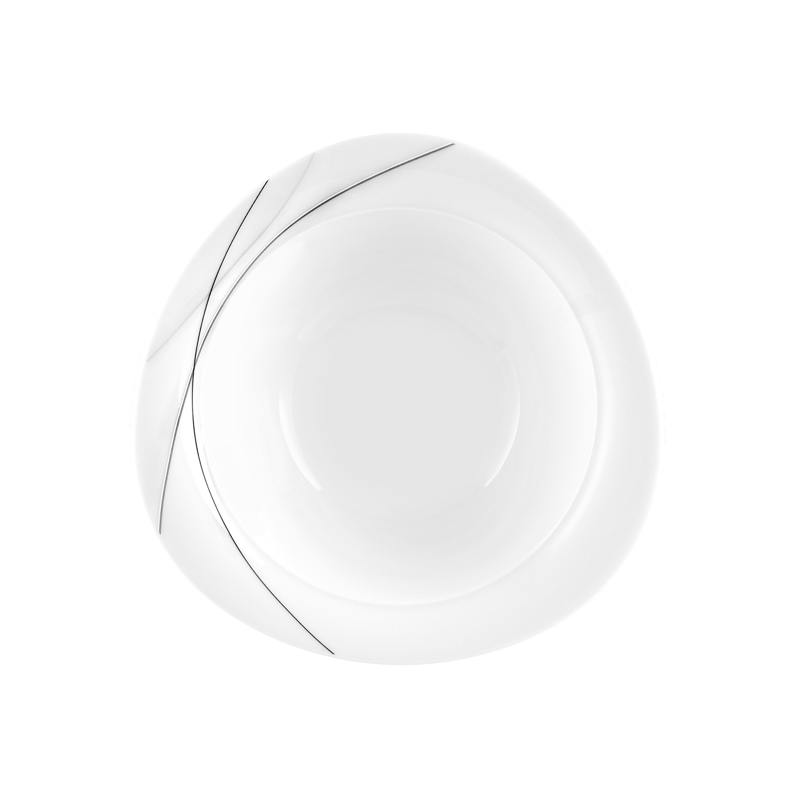 Seltmann Weiden Schale »Schüssel Trio Highline ø 21 cm weiß-grau«