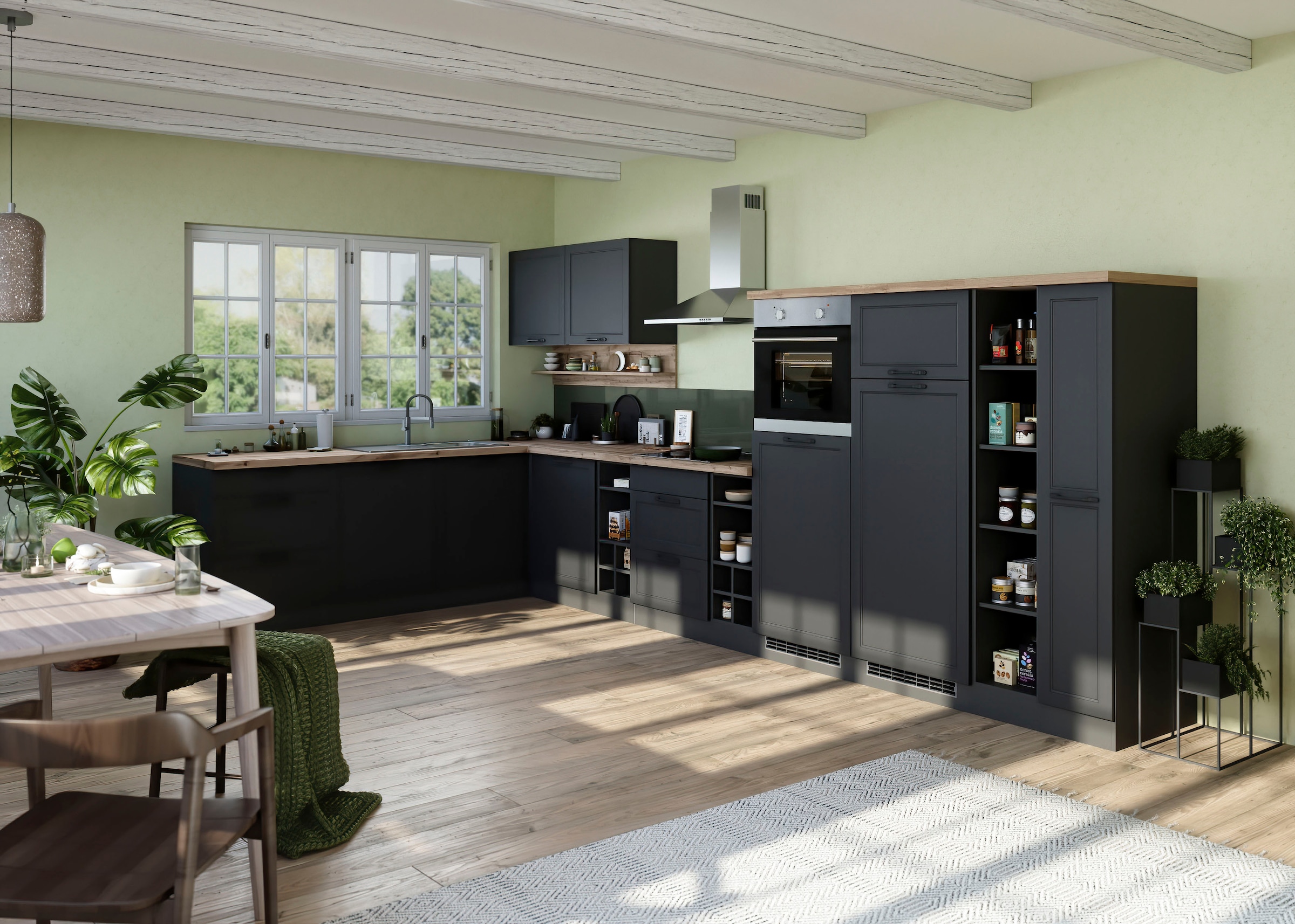 KOCHSTATION Eckunterschrank »KS-Lana«, Breite 120 cm