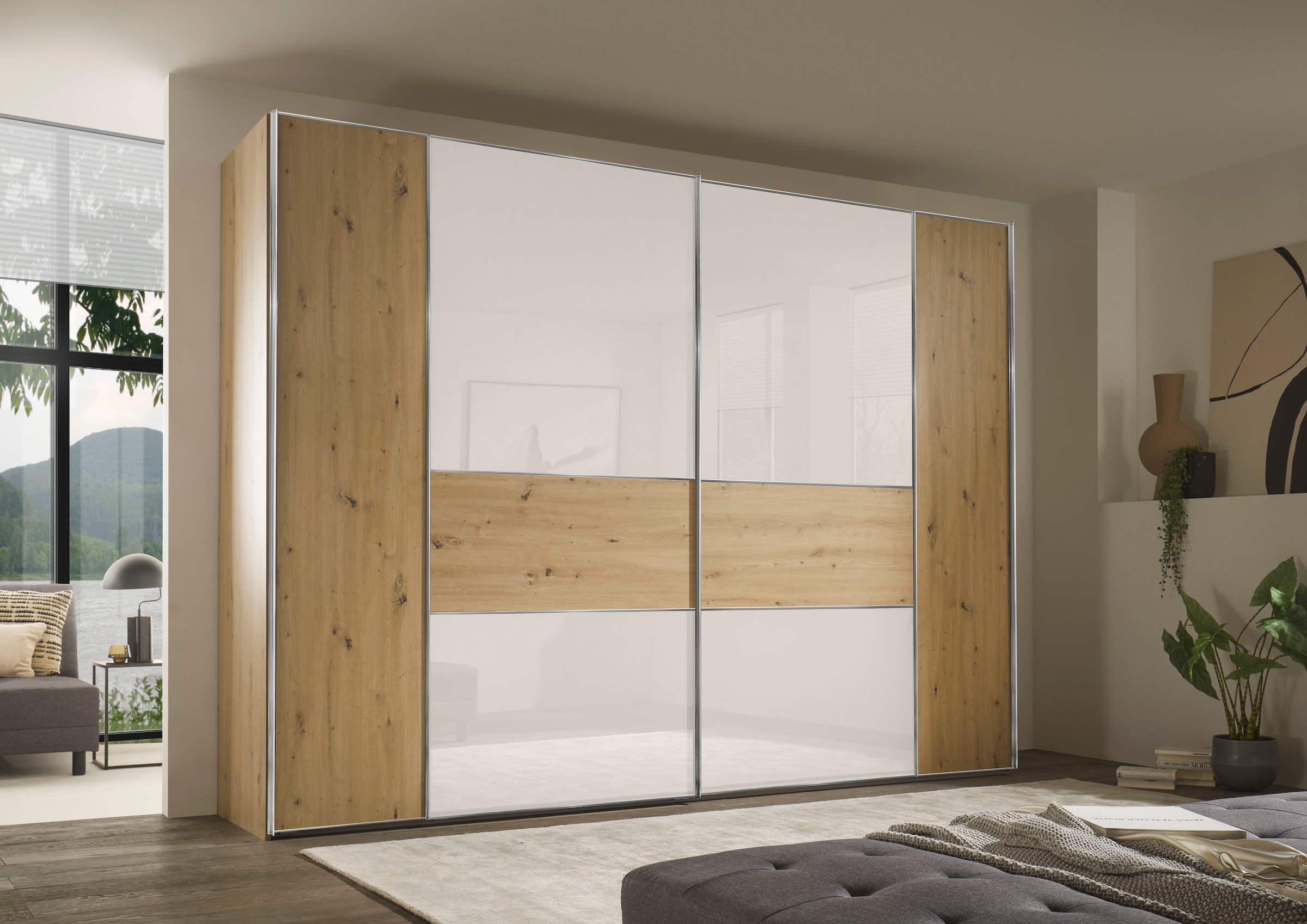 STAUD Schwebetürenschrank »Sonett 321C, Made in Germany« mit vier verschiedenen Ausstattungsvarianten